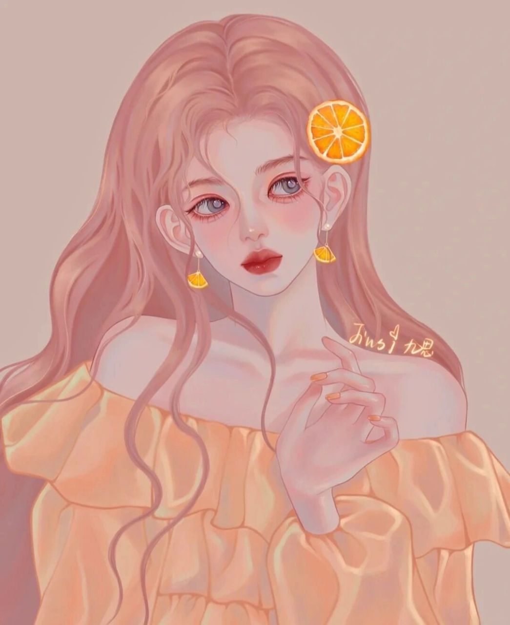 水果拟人系列   蓝莓08    橙子92   草莓91 樱桃90    桃子