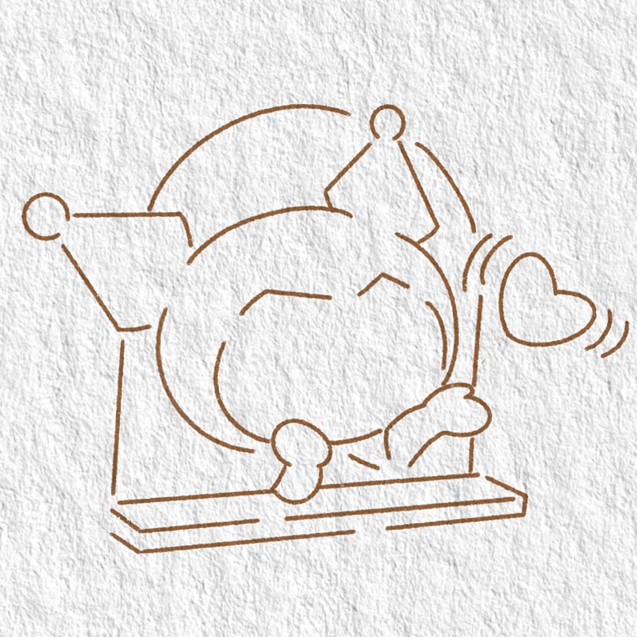 库洛米简笔画教程 新鲜的小酷 来源于gzh上团子小胖友的壁纸