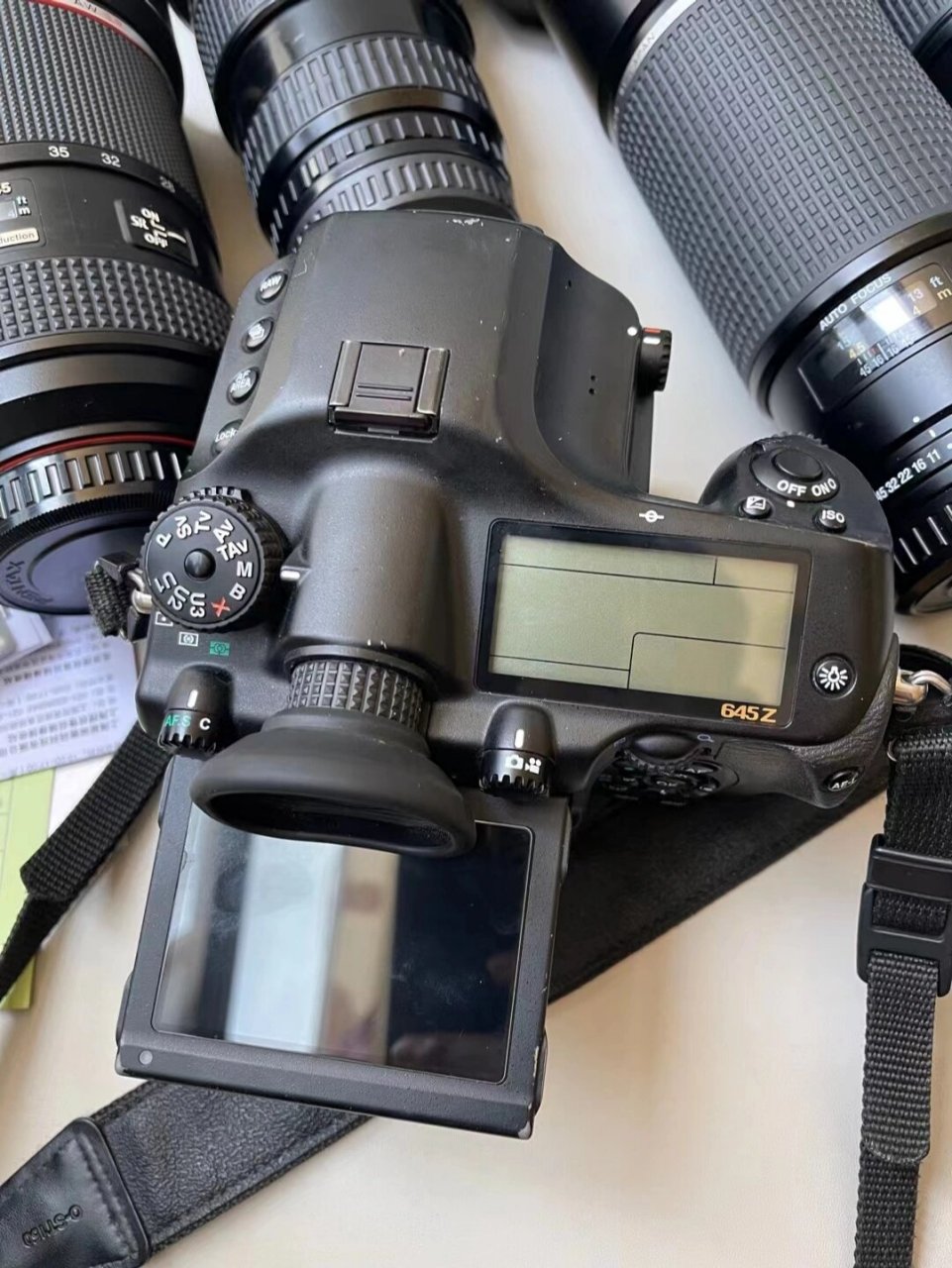 宾得645z(一机四镜头) 宾得645z 7728-45 7780-16077150-300