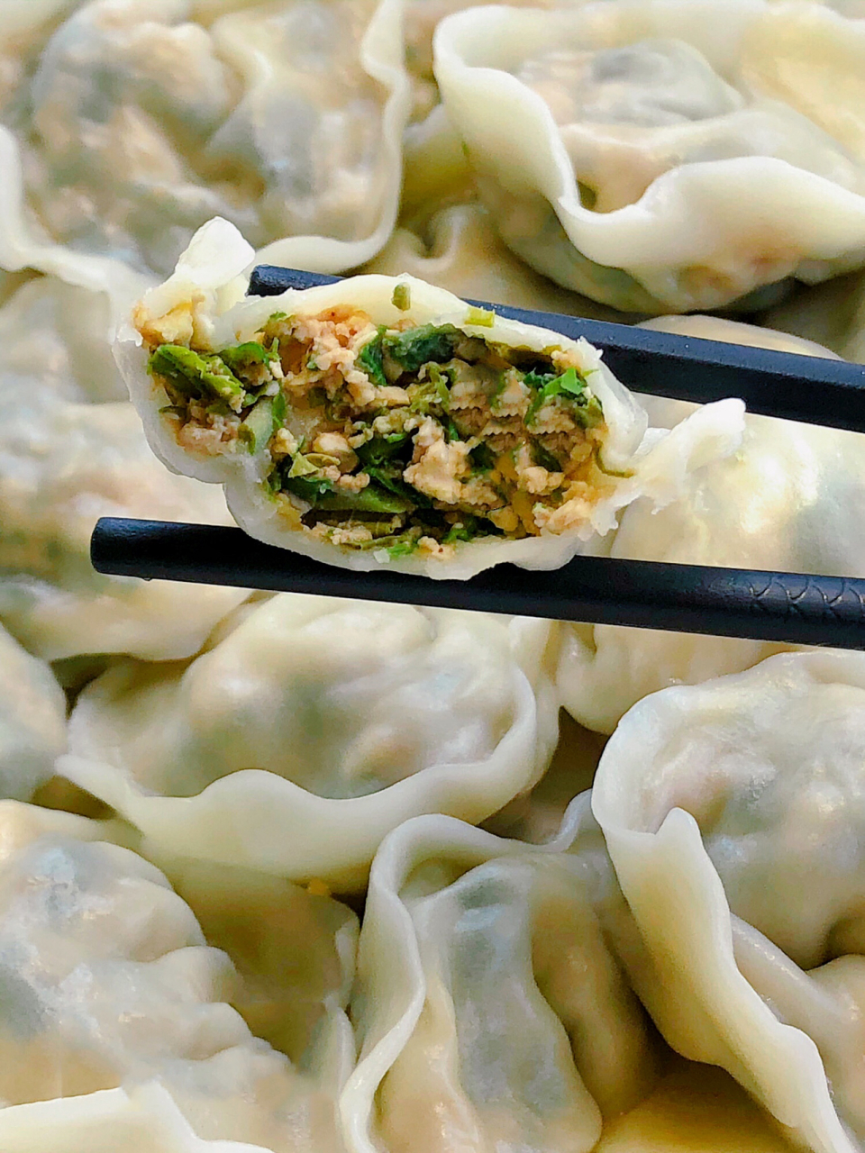 香椿豆腐鸡蛋饺子6015饺子中的王者99比肉 香椿除了做煎饼还