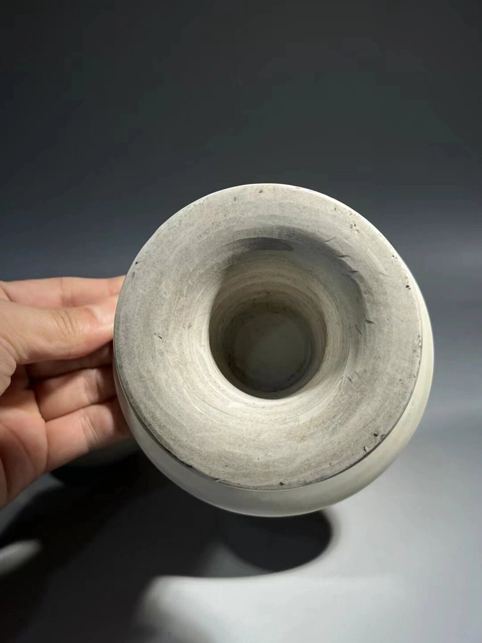 五代 邢窑白釉高足托盏一套