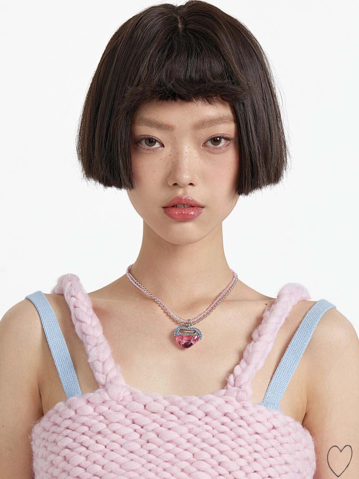 服装设计人体正侧面模特头像素材