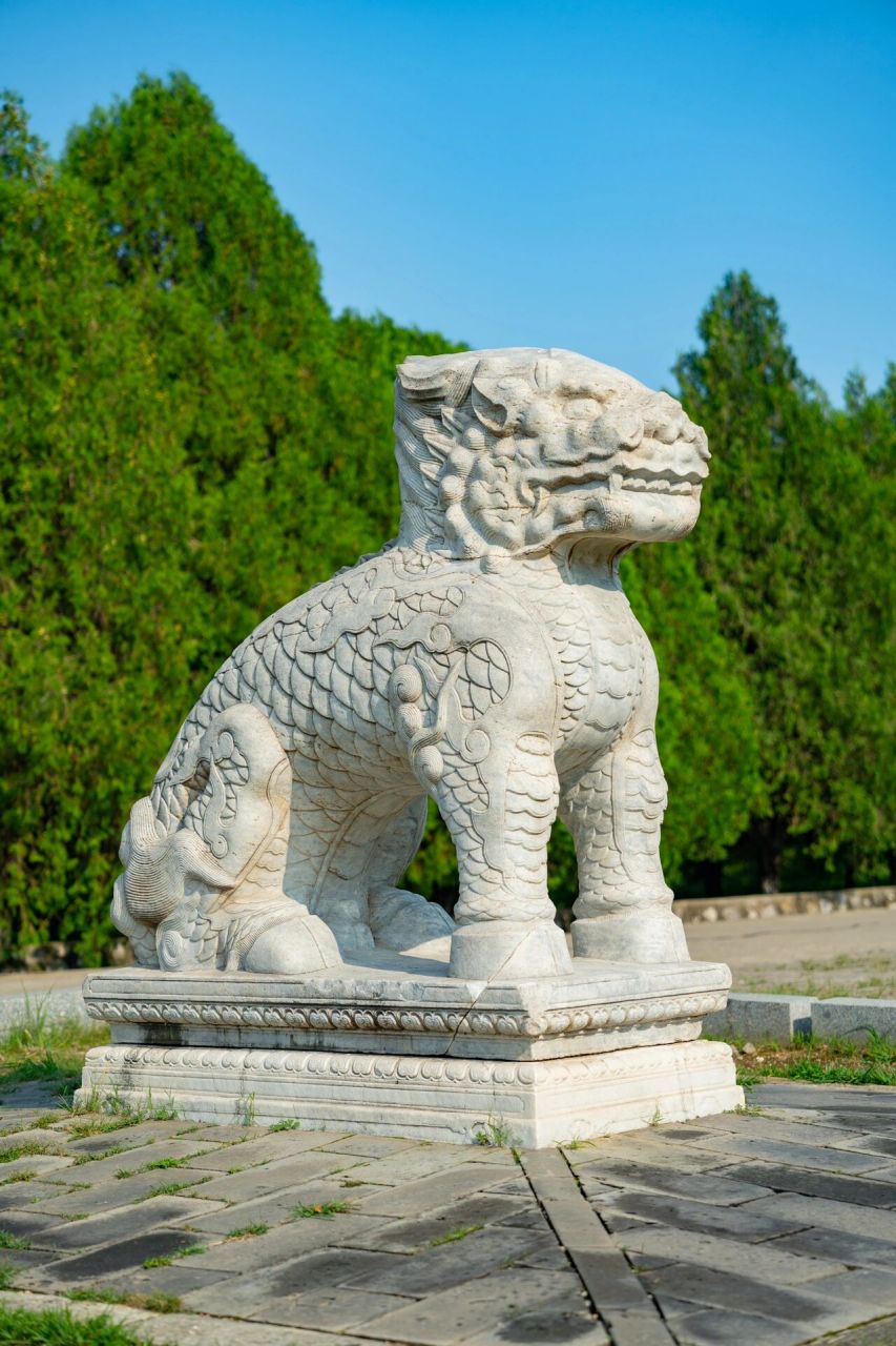清东陵～总神道 清东陵最后一期,总神道(顺治帝孝陵),景物包括石像生