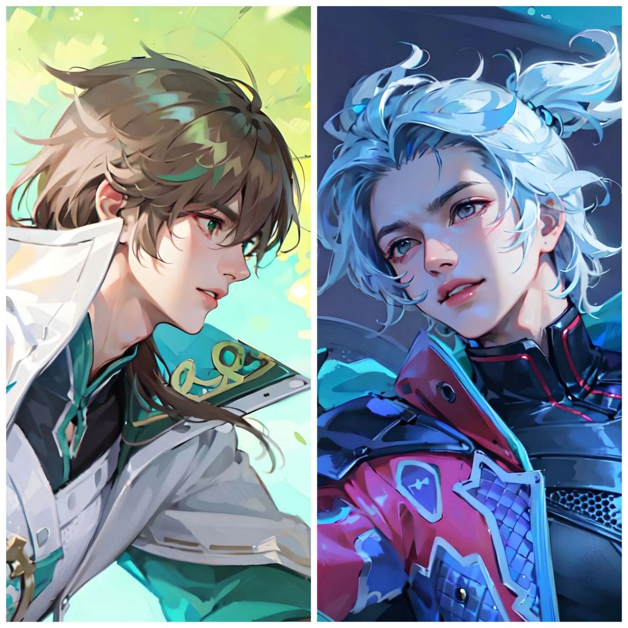 马克头像分享95 马克95身份是外国人 还挺适合这种画风的