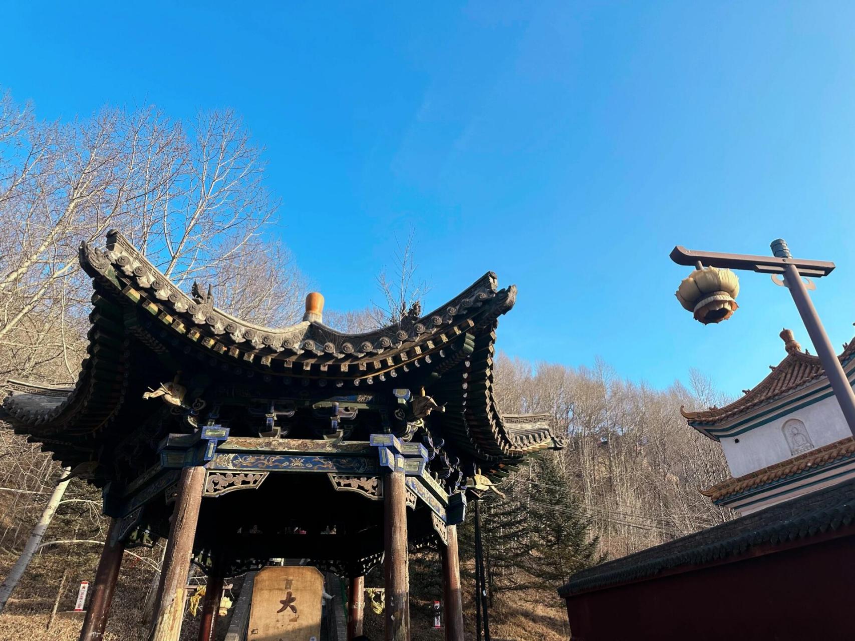 五台山最强攻略—黛螺顶(最好的日落观赏区) 五台山第一站——黛螺顶