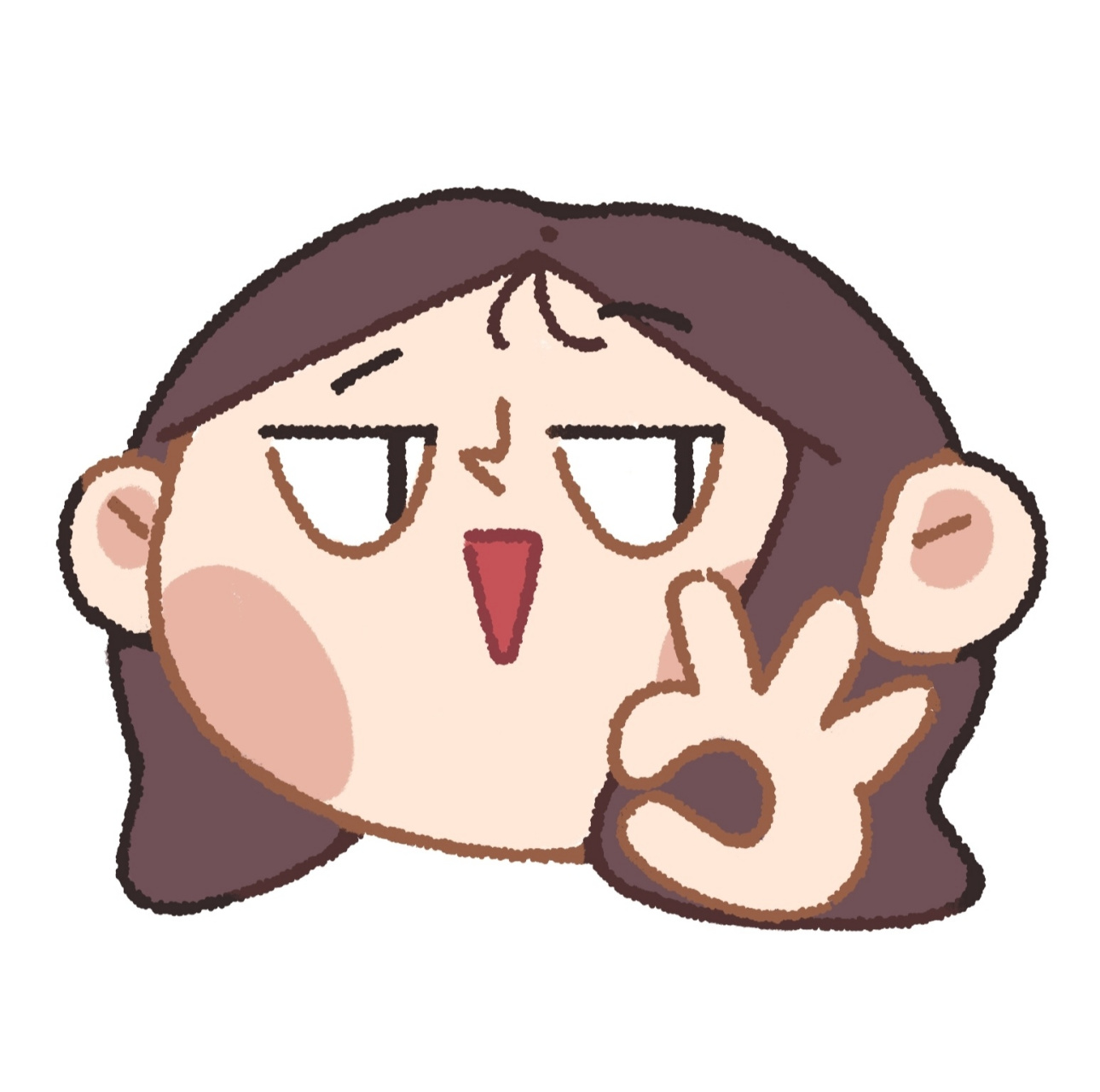 emoji女生头像|是头像也是表情包!