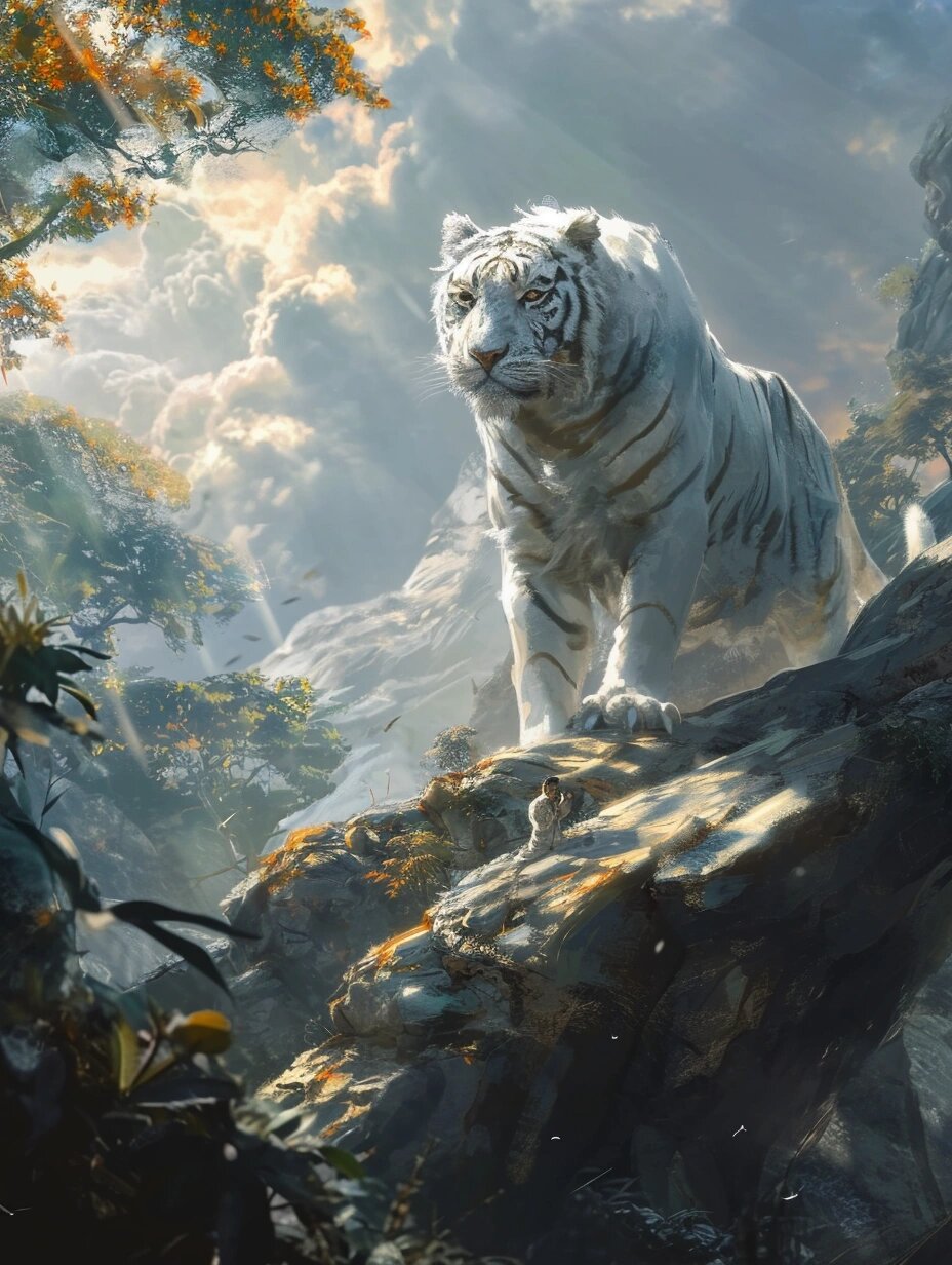 《山海经》神兽之谜 | 白虎