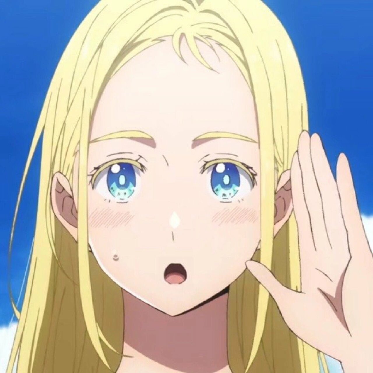 小舟潮头像82长按自取 动漫夏日重现～～小舟潮可爱头像～～金发