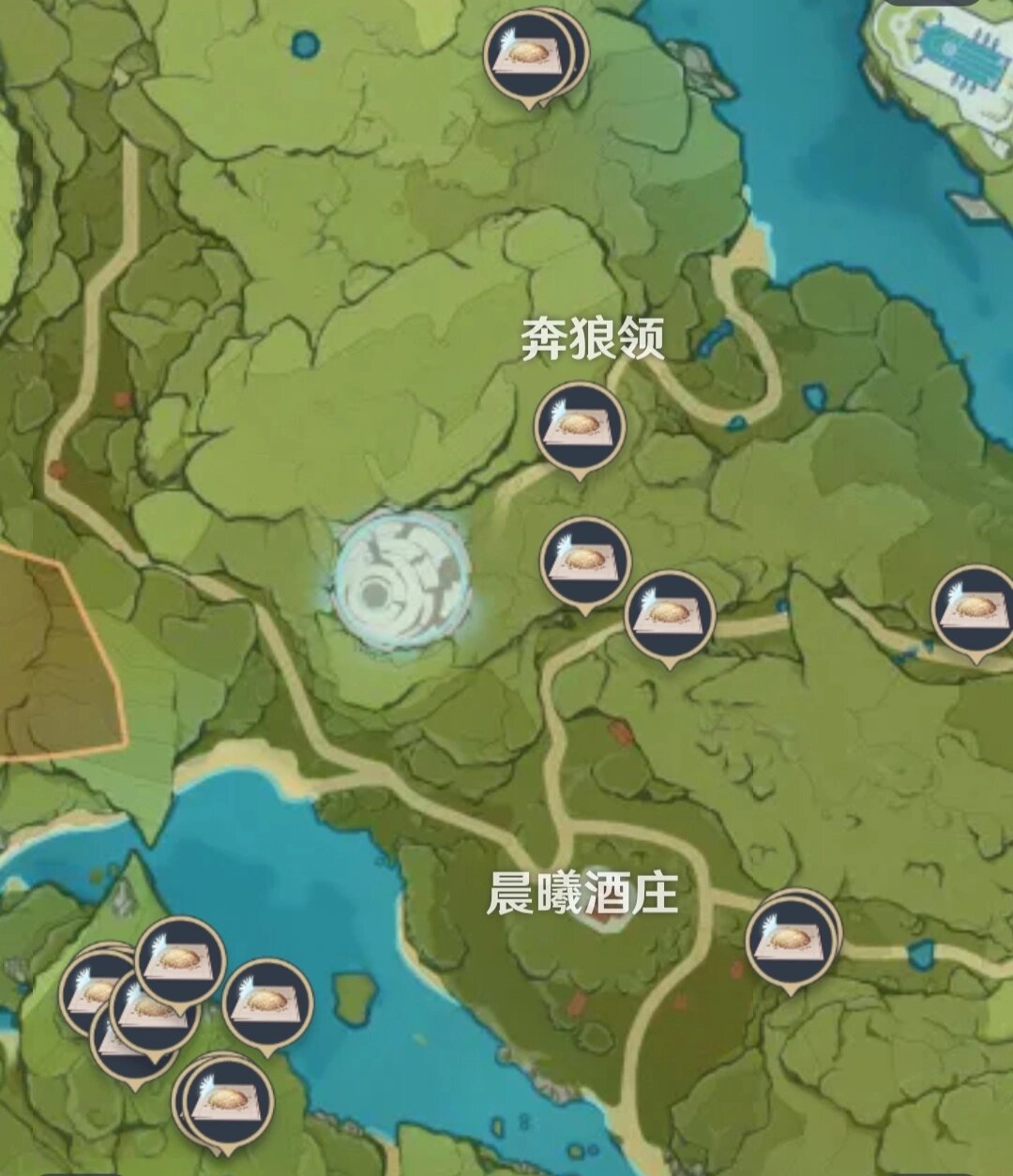 原神蒲公英籽的采集点看看你们都知道在哪吗