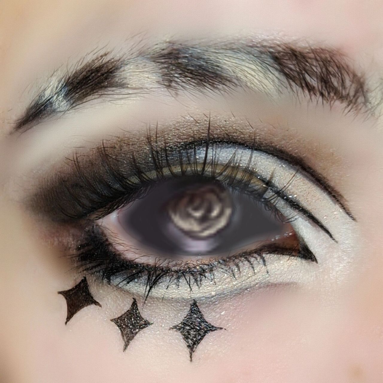 第五人格 心理学家长夜 cos眼妆