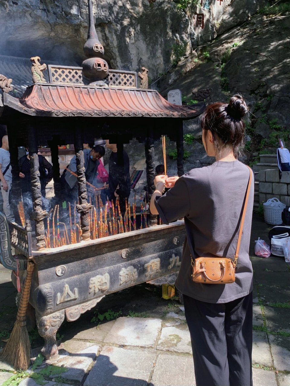 本溪92|九顶铁刹山 07:在本溪市内走到景区大概一个半小时左右 两