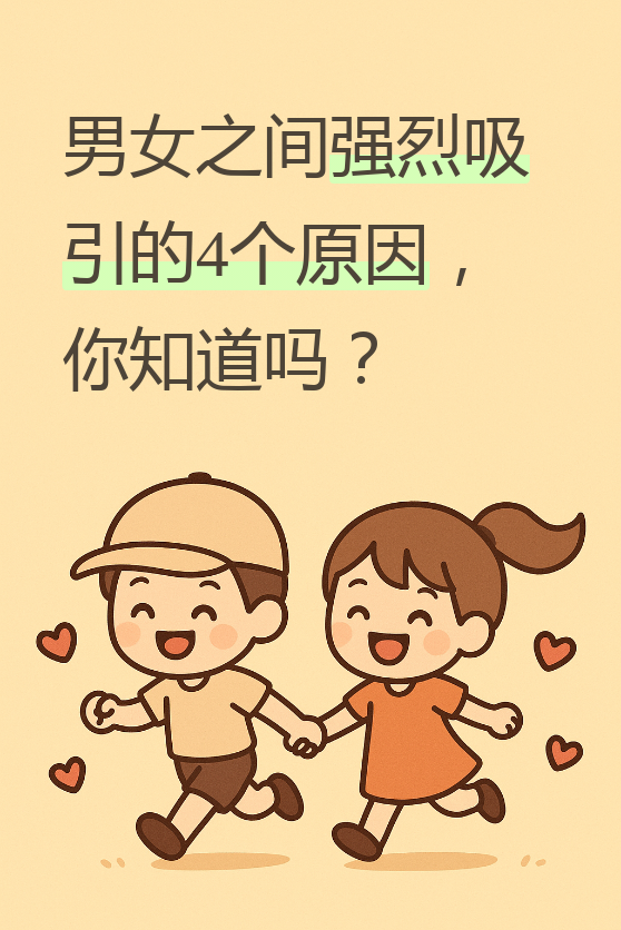 今天我们来聊聊男女之间为什么会有那种强烈的吸引力