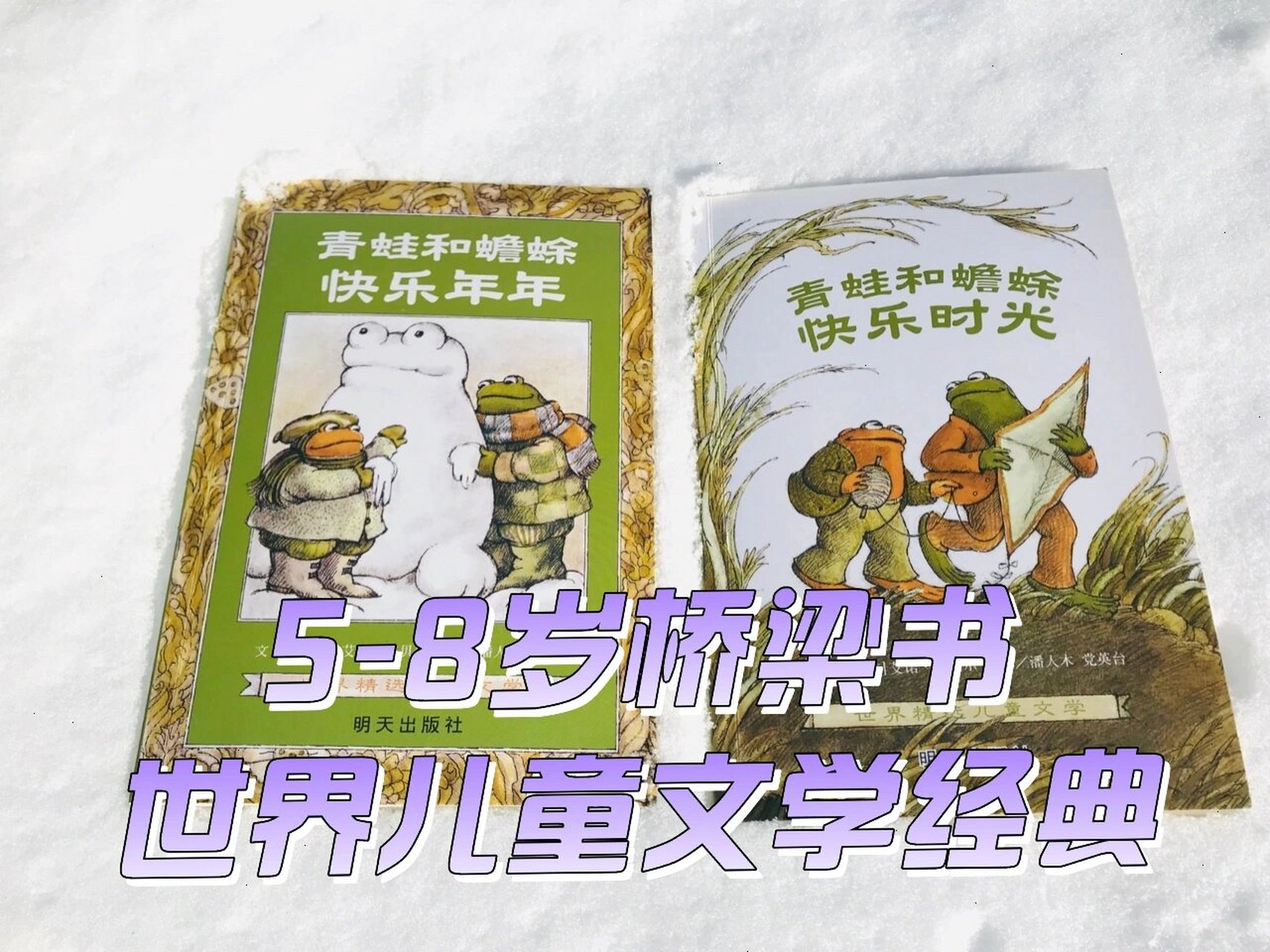 童书推荐|《青蛙和蟾蜍好伙伴》 97推荐年龄:5-8岁,亲子共读的桥梁