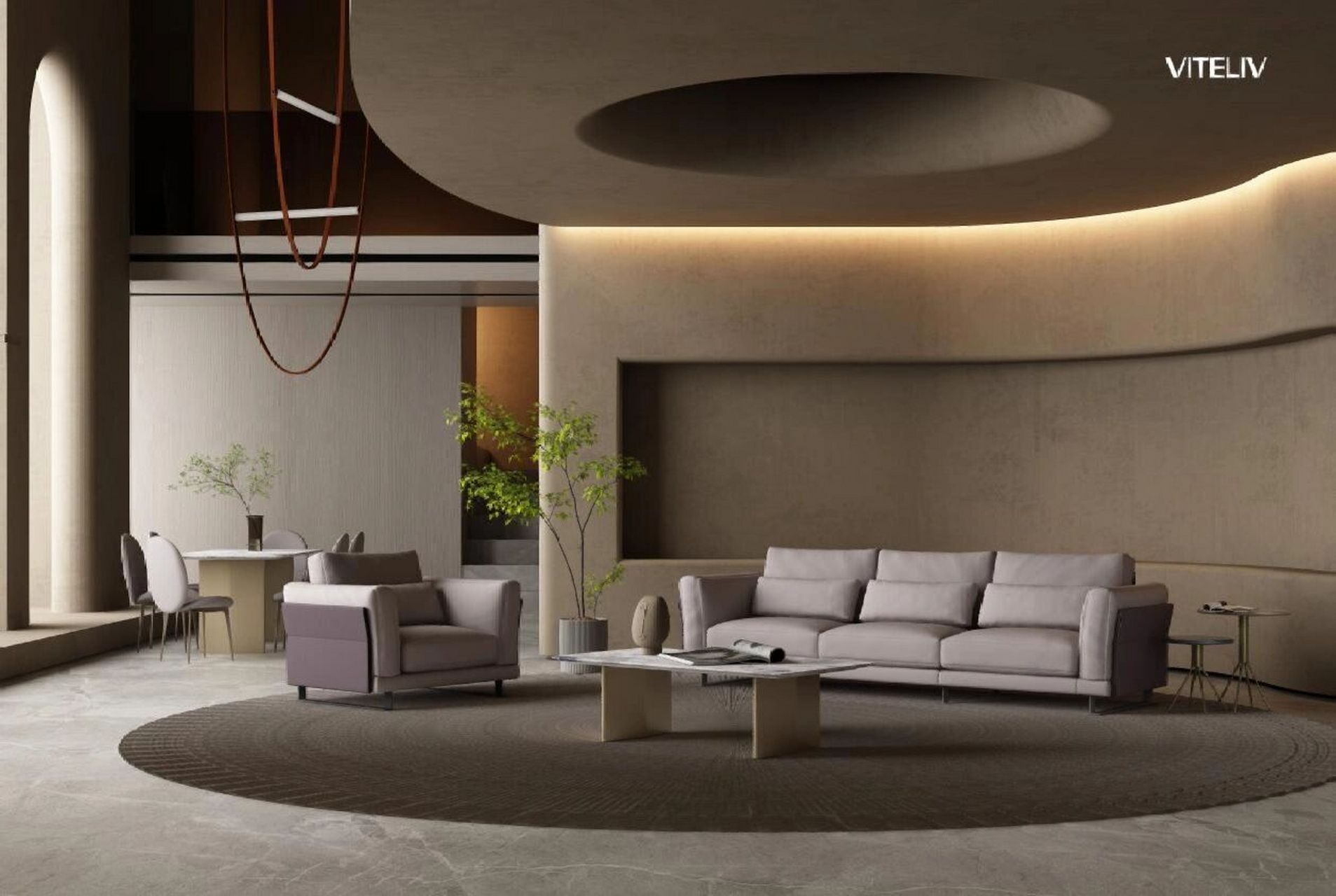 左右家居viteliv维特利沙发推荐 沙发作为客厅的"灵魂",自然是意式