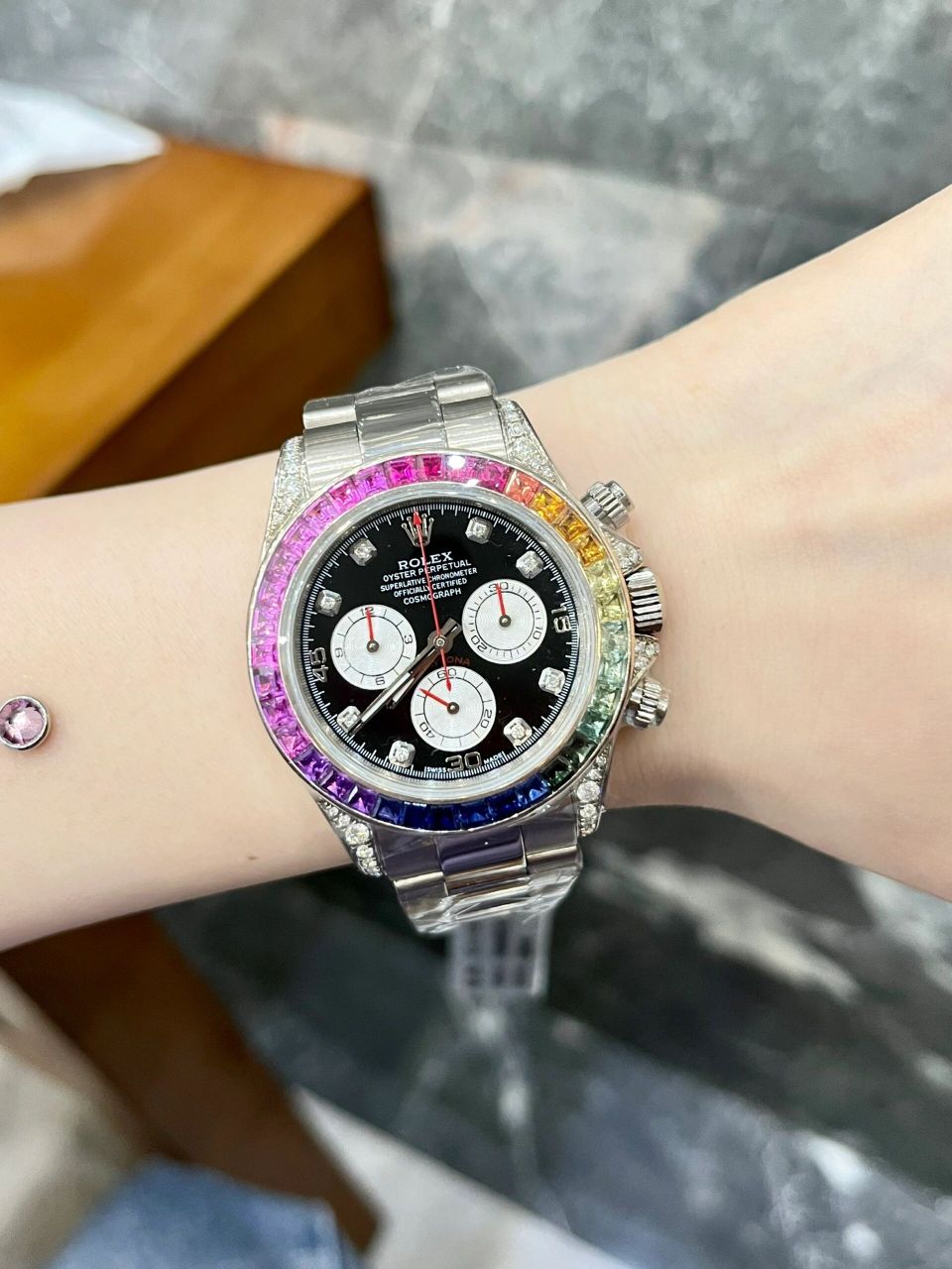 劳力士96彩虹圈|116509升级116599价更美 劳力士迪通拿系列116509