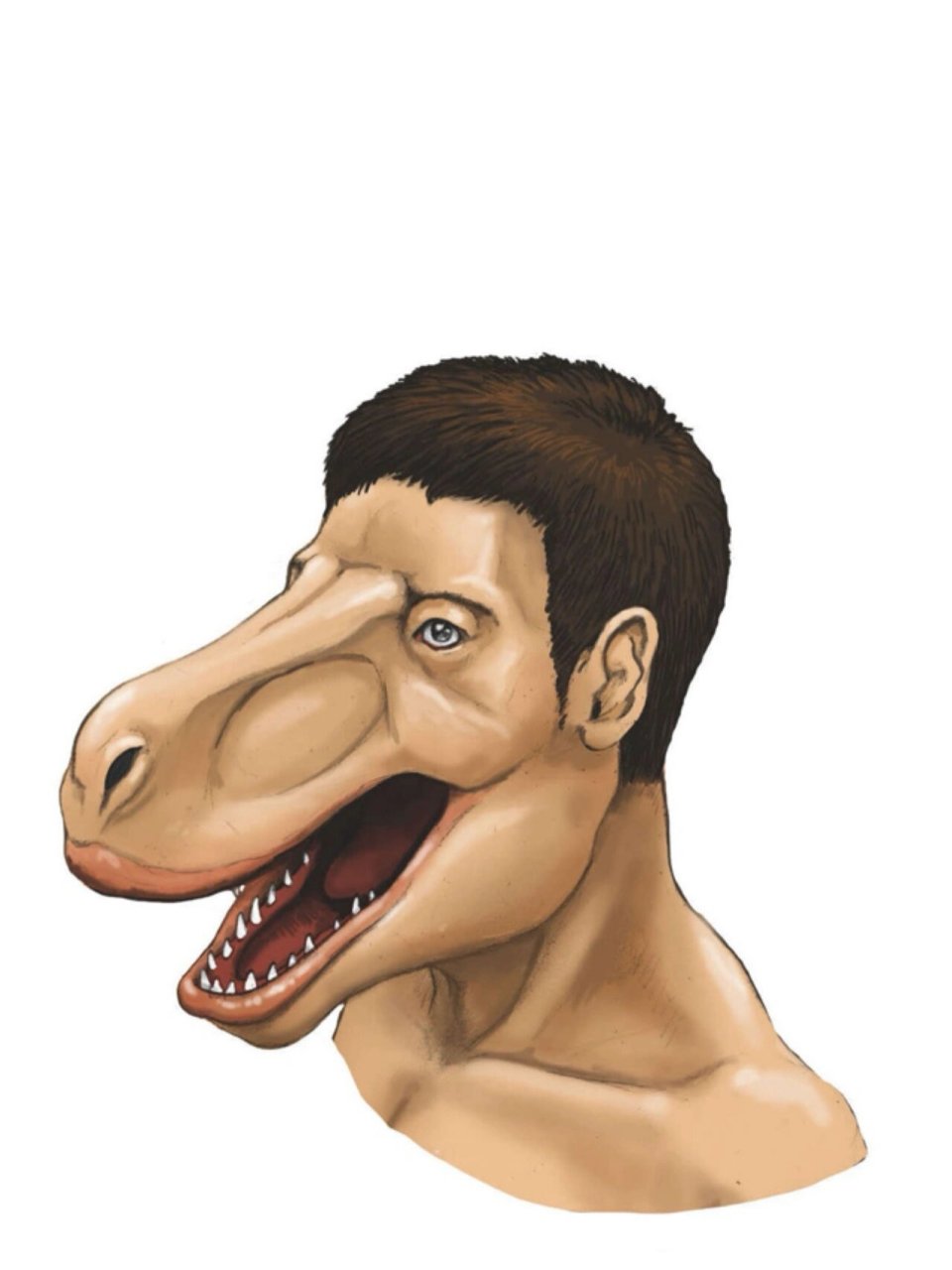 【变身法】如何变成霸王龙人33/48 霸王龙是生活在6600万年前的大型