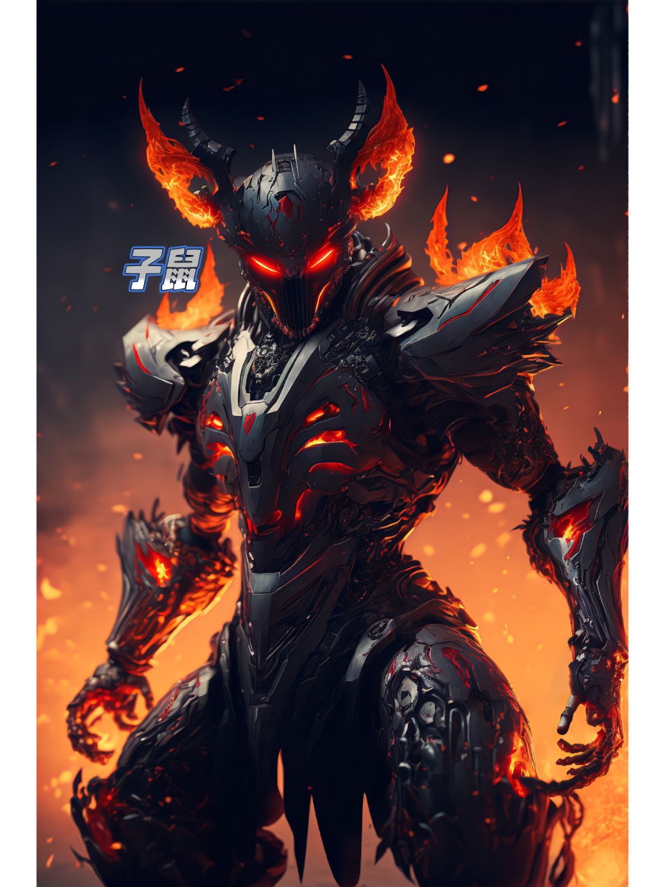 暗黑机甲风十二生肖上半部