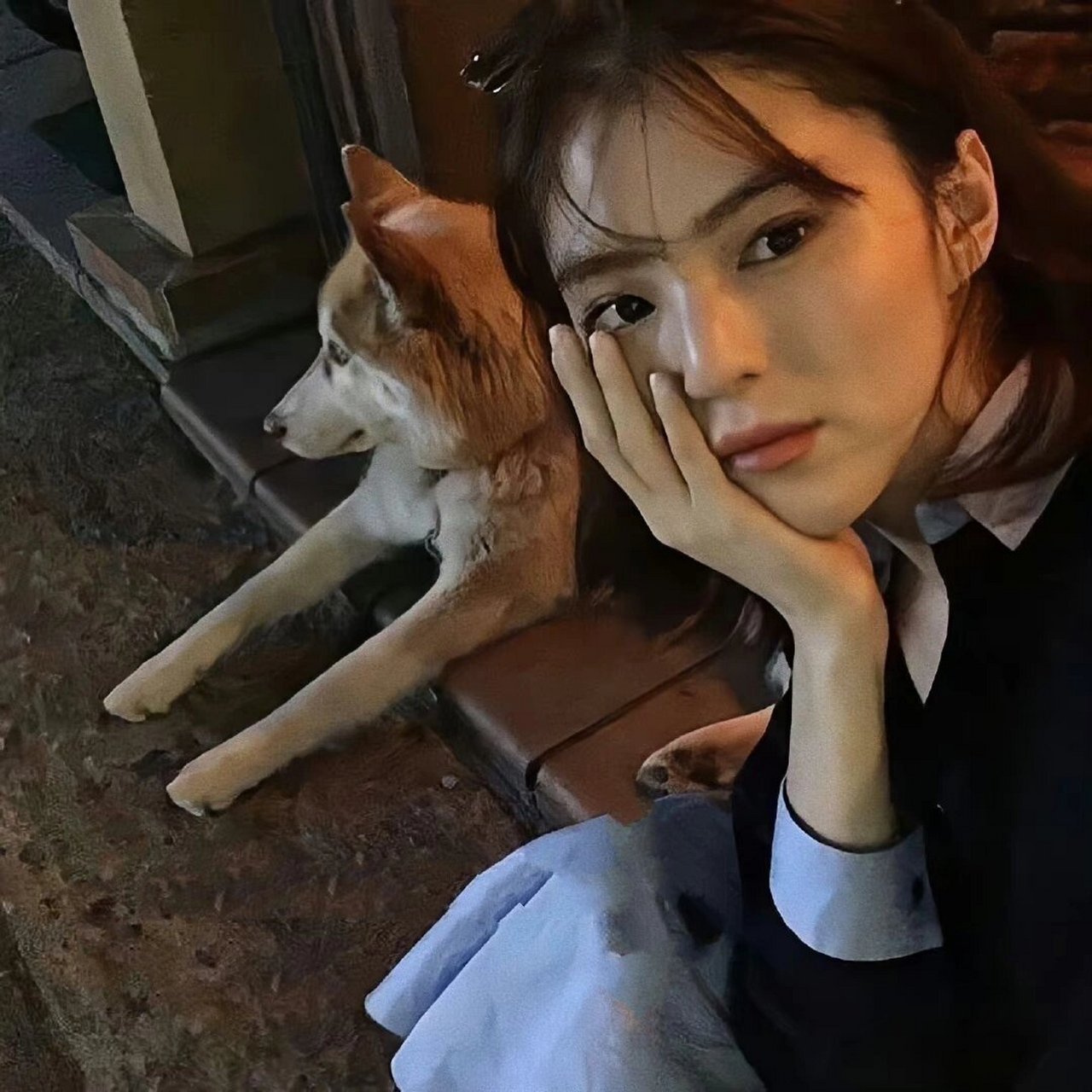 女生头像 韩素希 洒脱自由