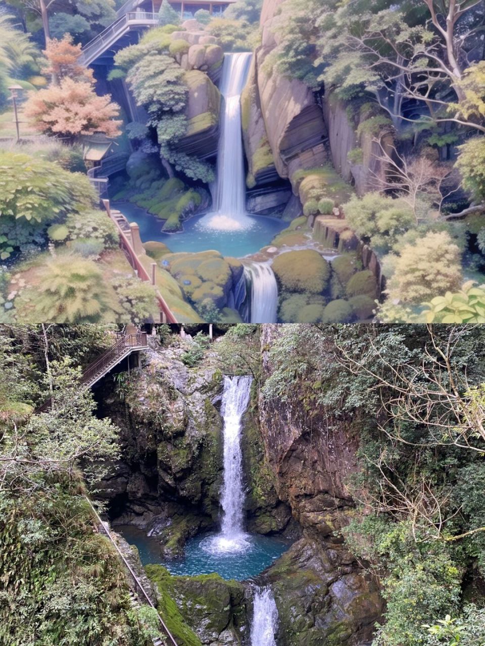 洞口罗溪国家森林公园(龙头三吊瀑布) 地址:湖南省洞口县罗溪乡