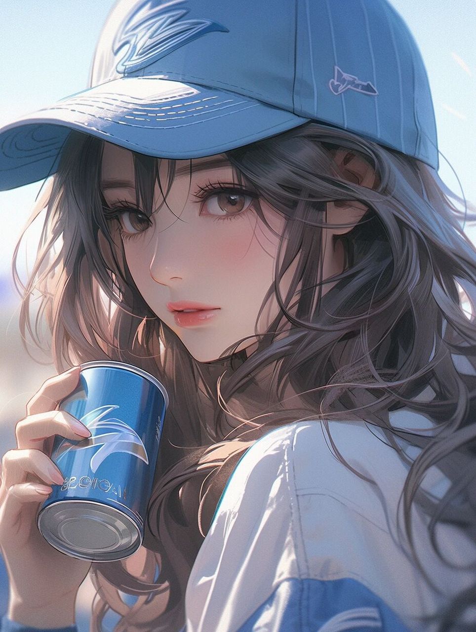 女生头像_侧面特写97