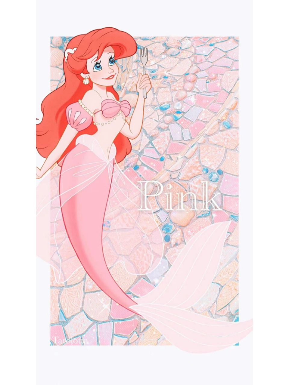 迪士尼小美人鱼爱丽儿图片分享123 图源画师twi♛lottalottat 	    