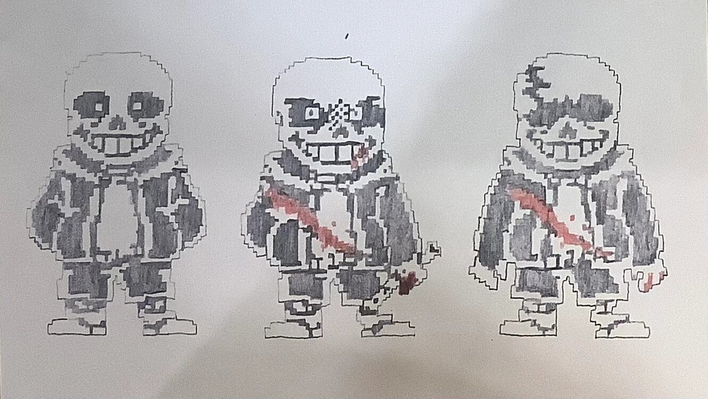 最后的呼吸ulb sans 一～三阶段 手绘 #手绘