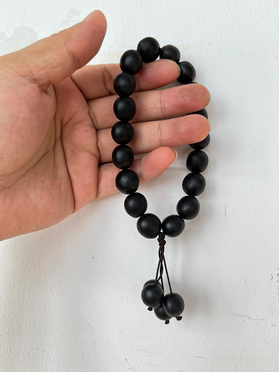 纯手工制作的无患子菩提手串,29.9元,双线18颗,网友都说我卖便宜了!