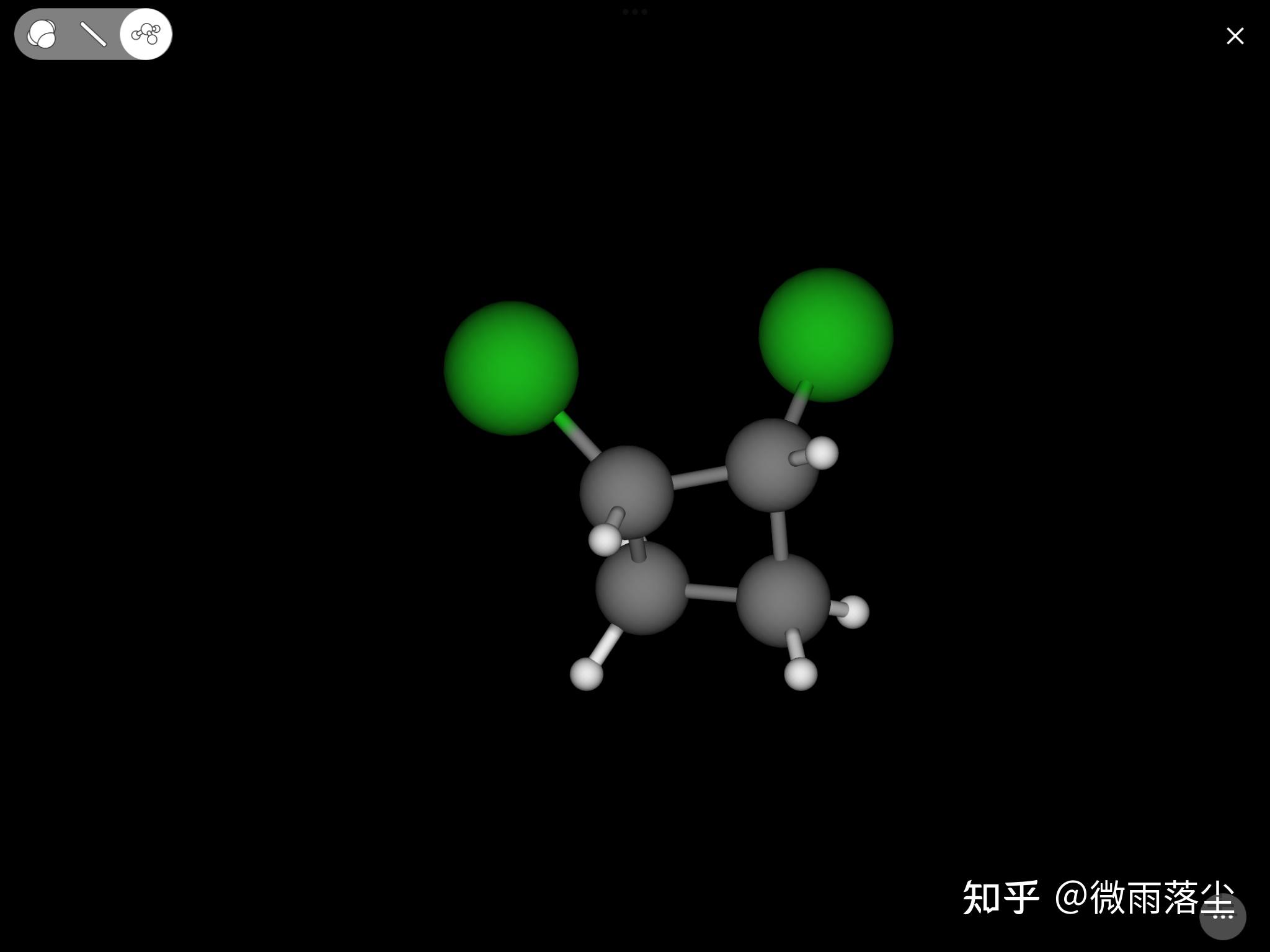 二氯甲烷的空间构型图图片