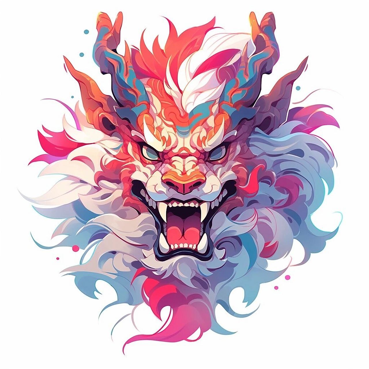 每日制作一款新头像--麒麟头像 这款是今天的麒麟系