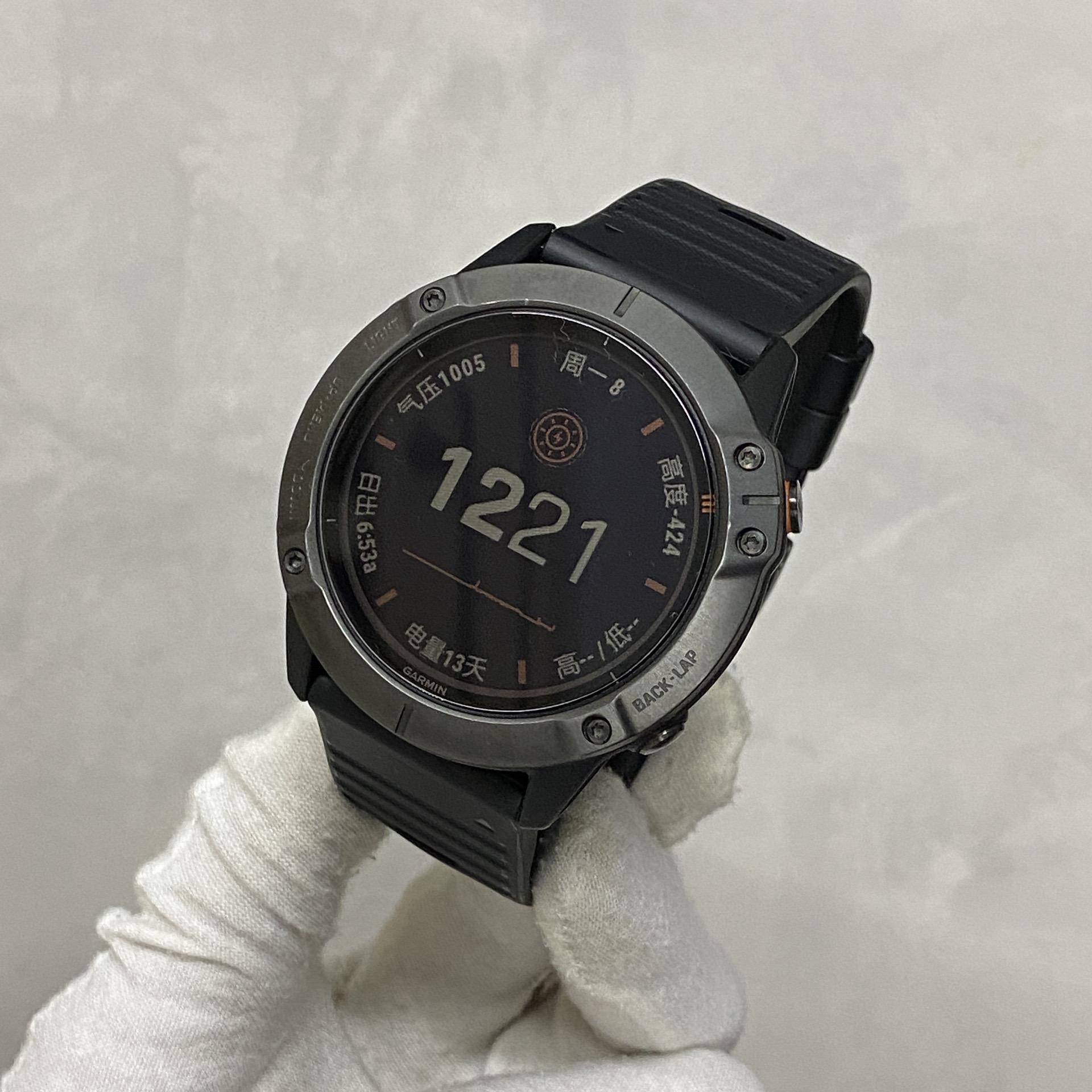 佳明fenix 6xpro so太阳能版.