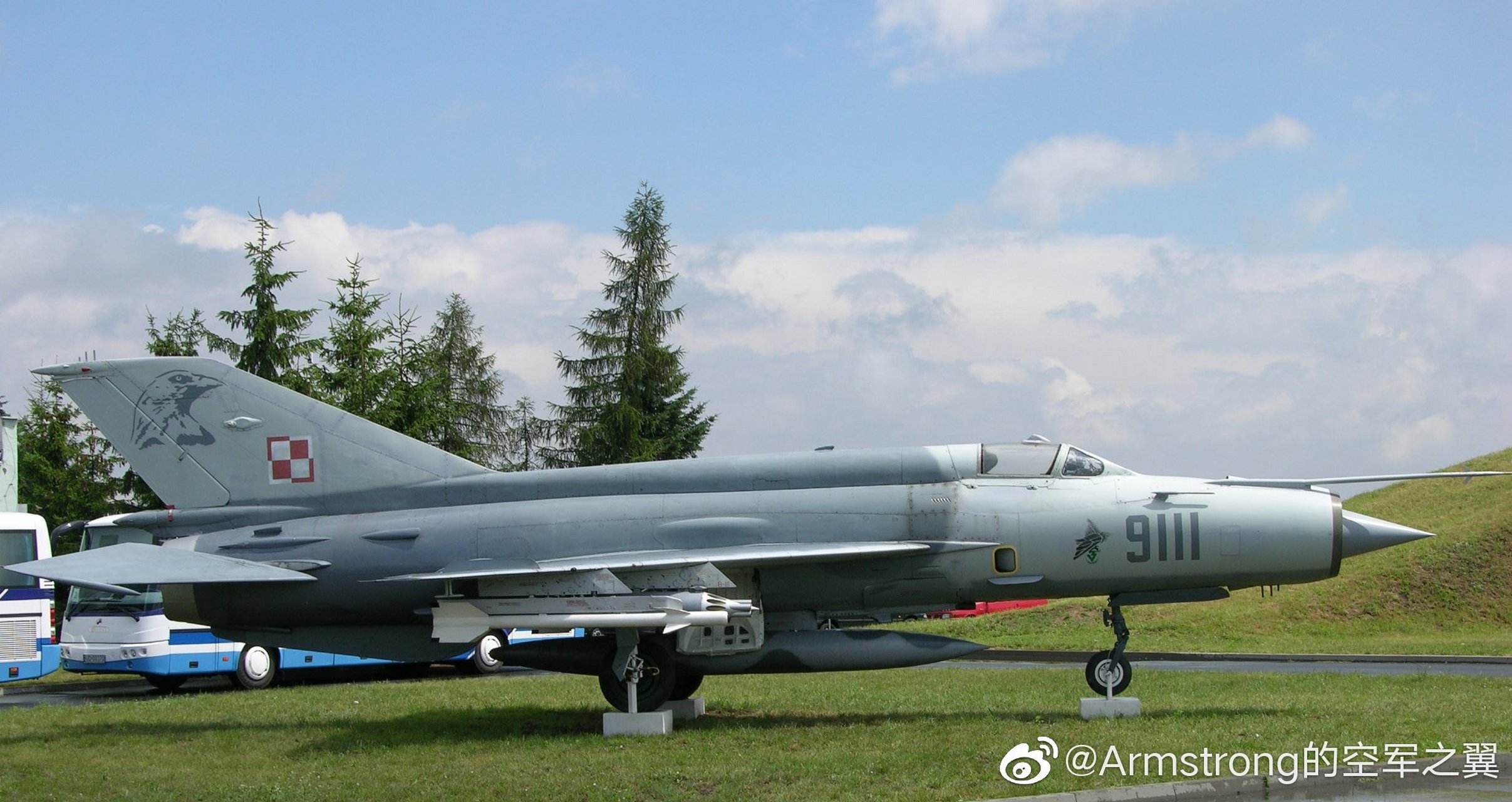 f-16涂装的波兰米格-21mf