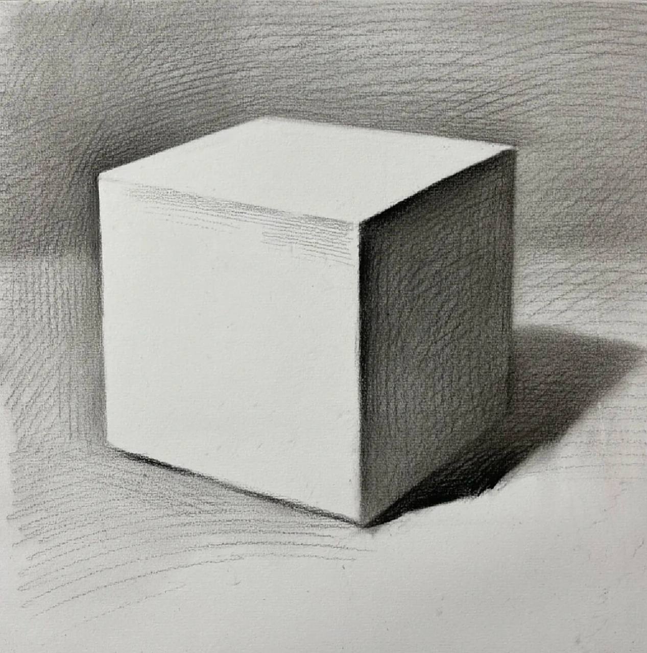 几何体,基础教学步骤 今天来了两个零基础,只能从最简单的正方体入门