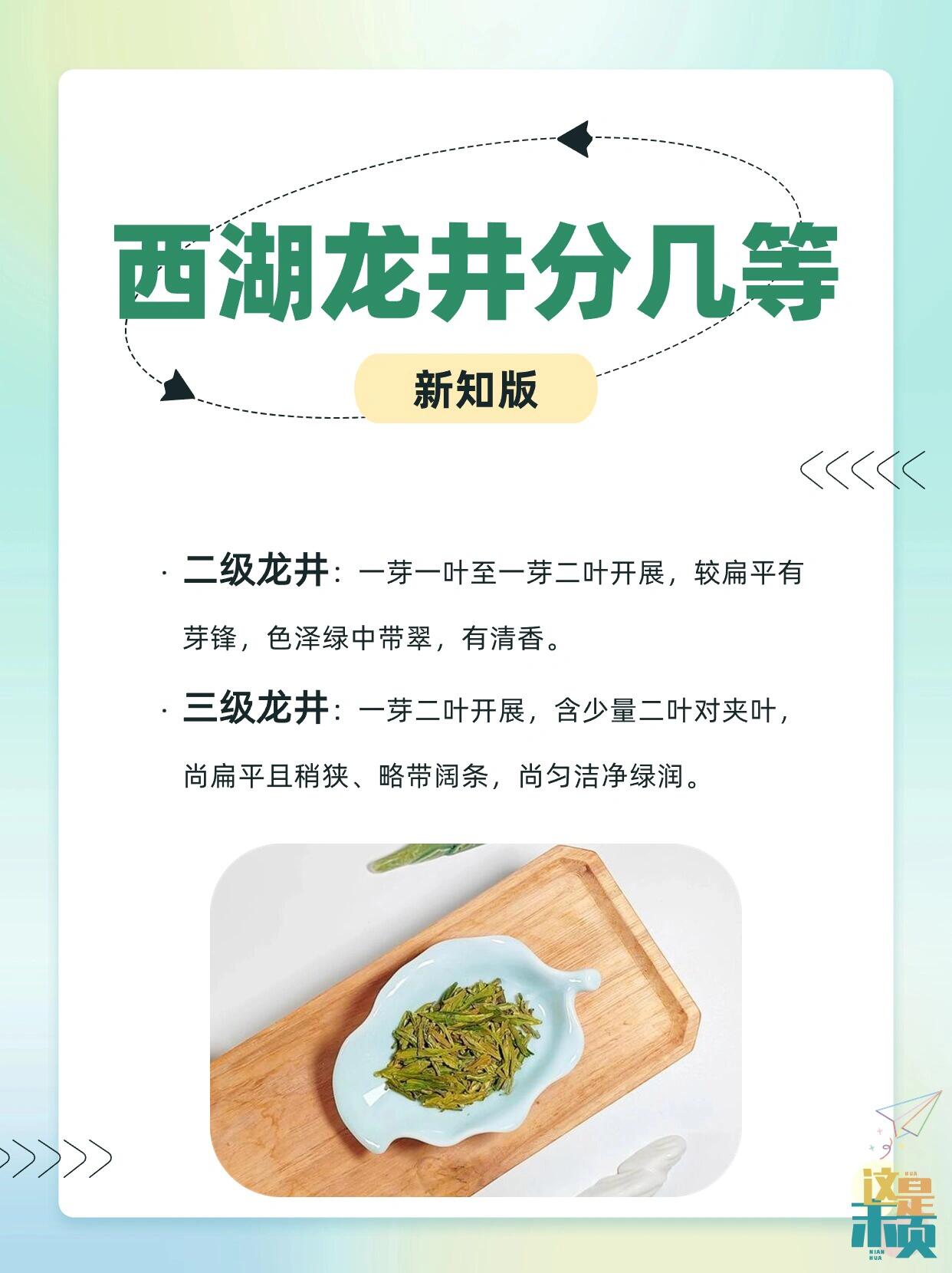 西湖龙井分几个等级?