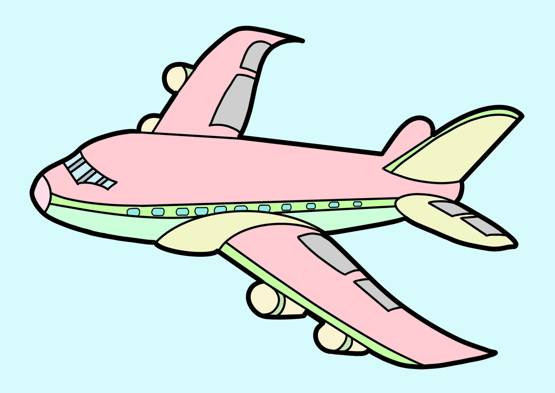 童话乐园画飞机爱奇艺图片