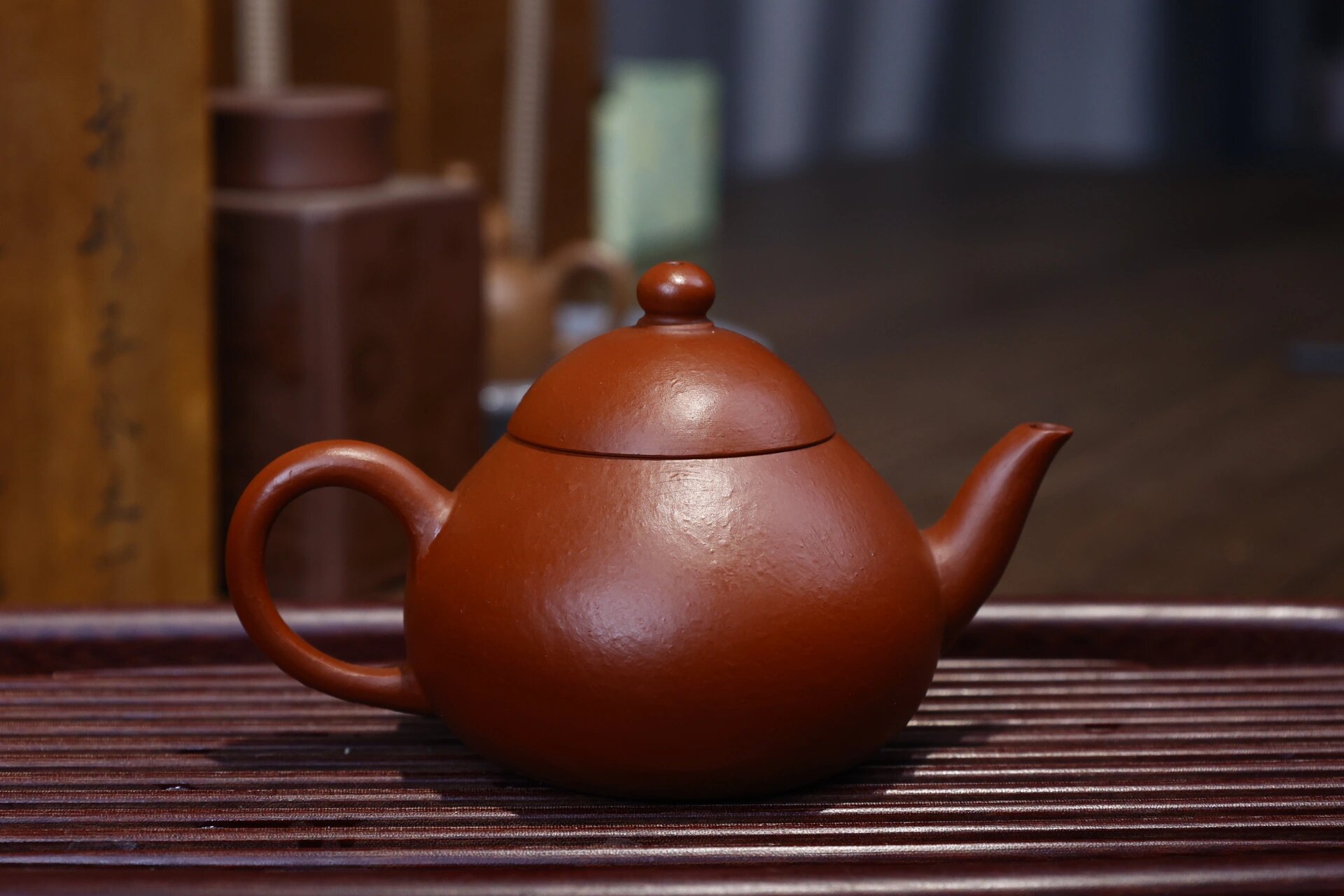 嘉道梨式壶型老朱泥定制茶器文旦梨型紫砂壶