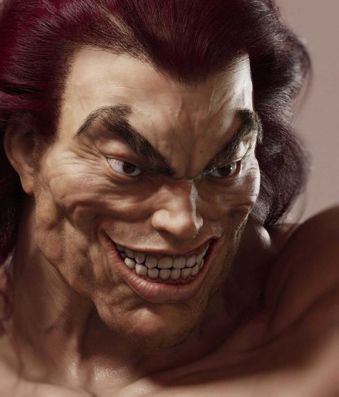 勇次郎:颜艺 地表最强生物,关键在于纯度要高,下期招牌开鬼背!