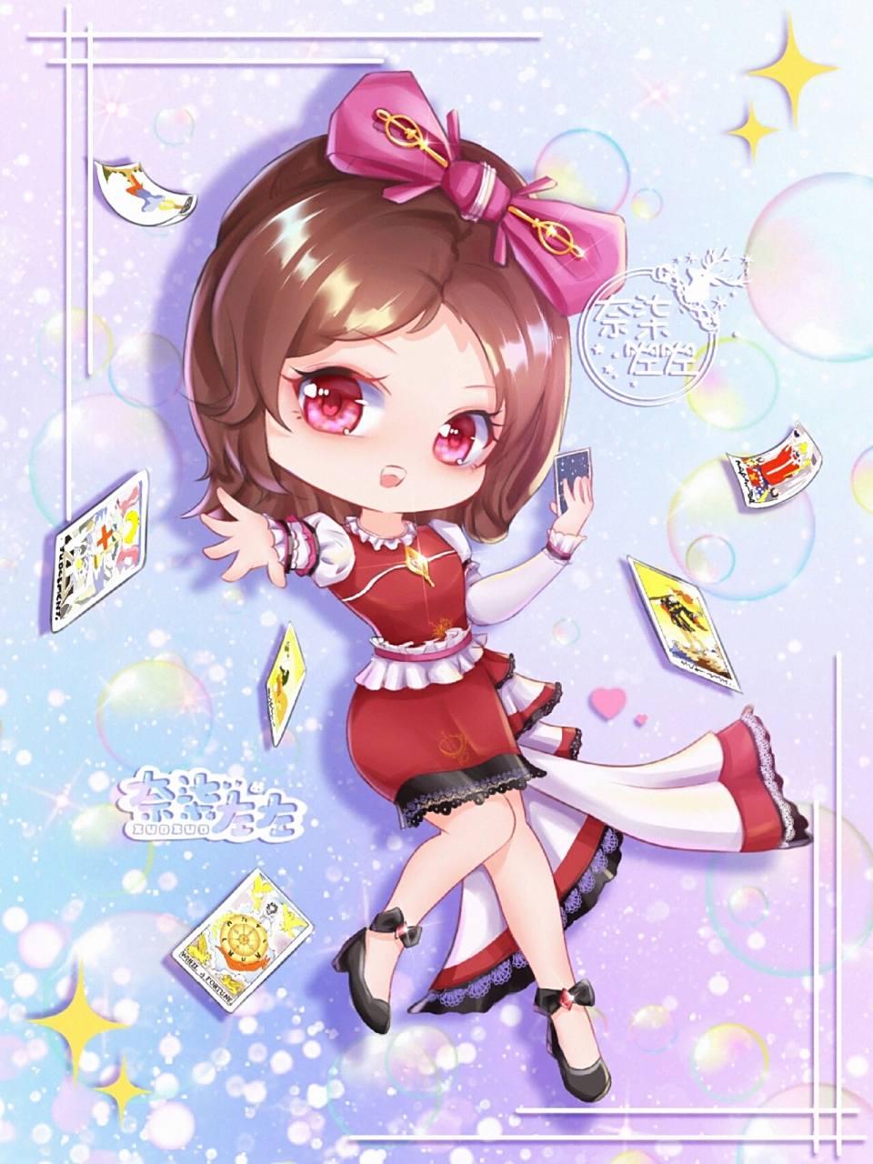 叶罗丽&菲灵q版 粉丝投稿的菲灵 转载请在正文标注原作者并 93头像