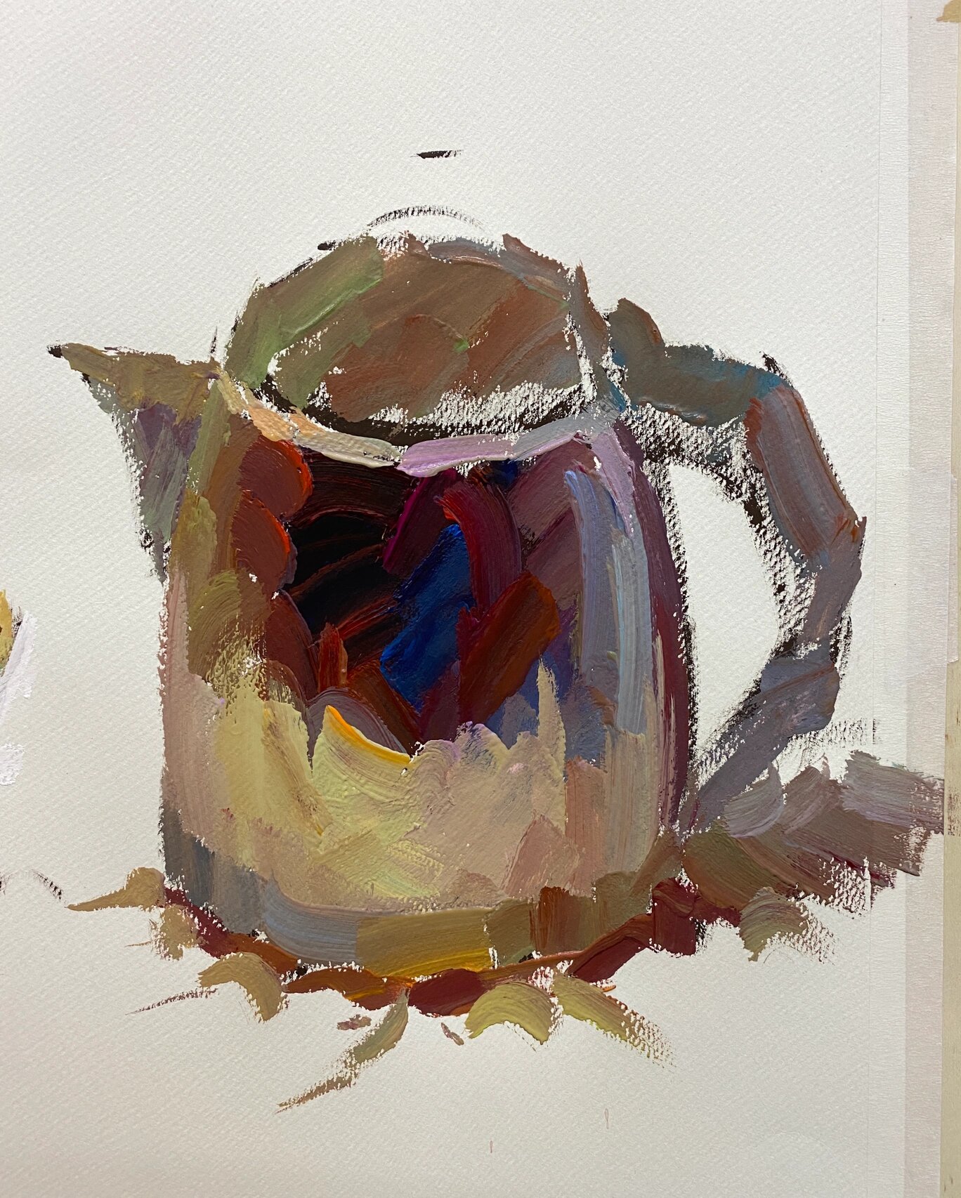 色彩不锈钢壶(步骤)