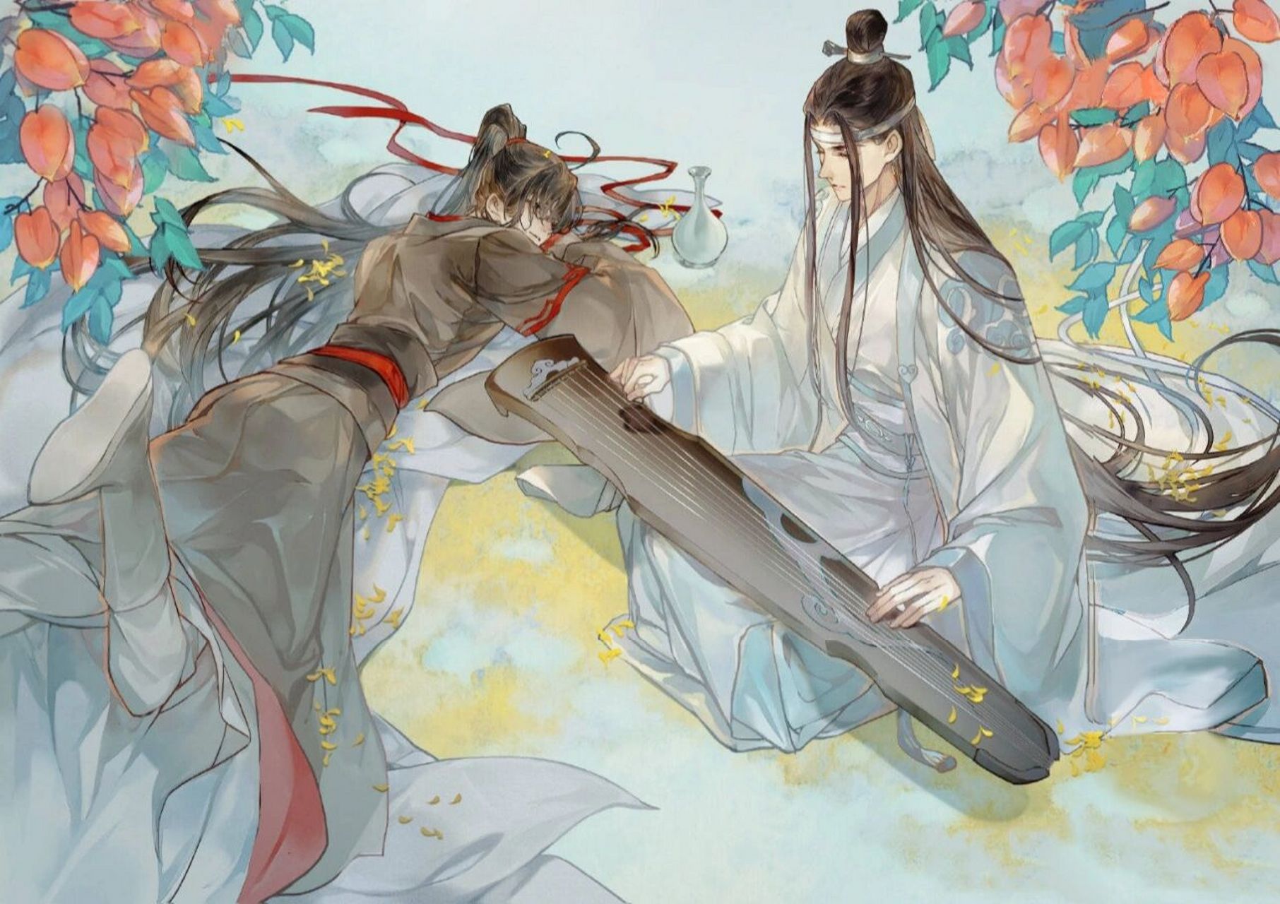 魔道祖师头像/壁纸『问灵十三载』 礼貌拿图
