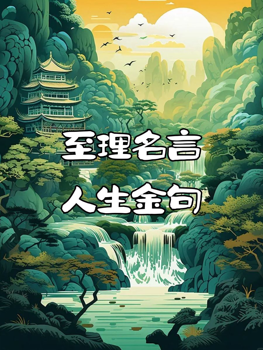 至理名言 人生金句