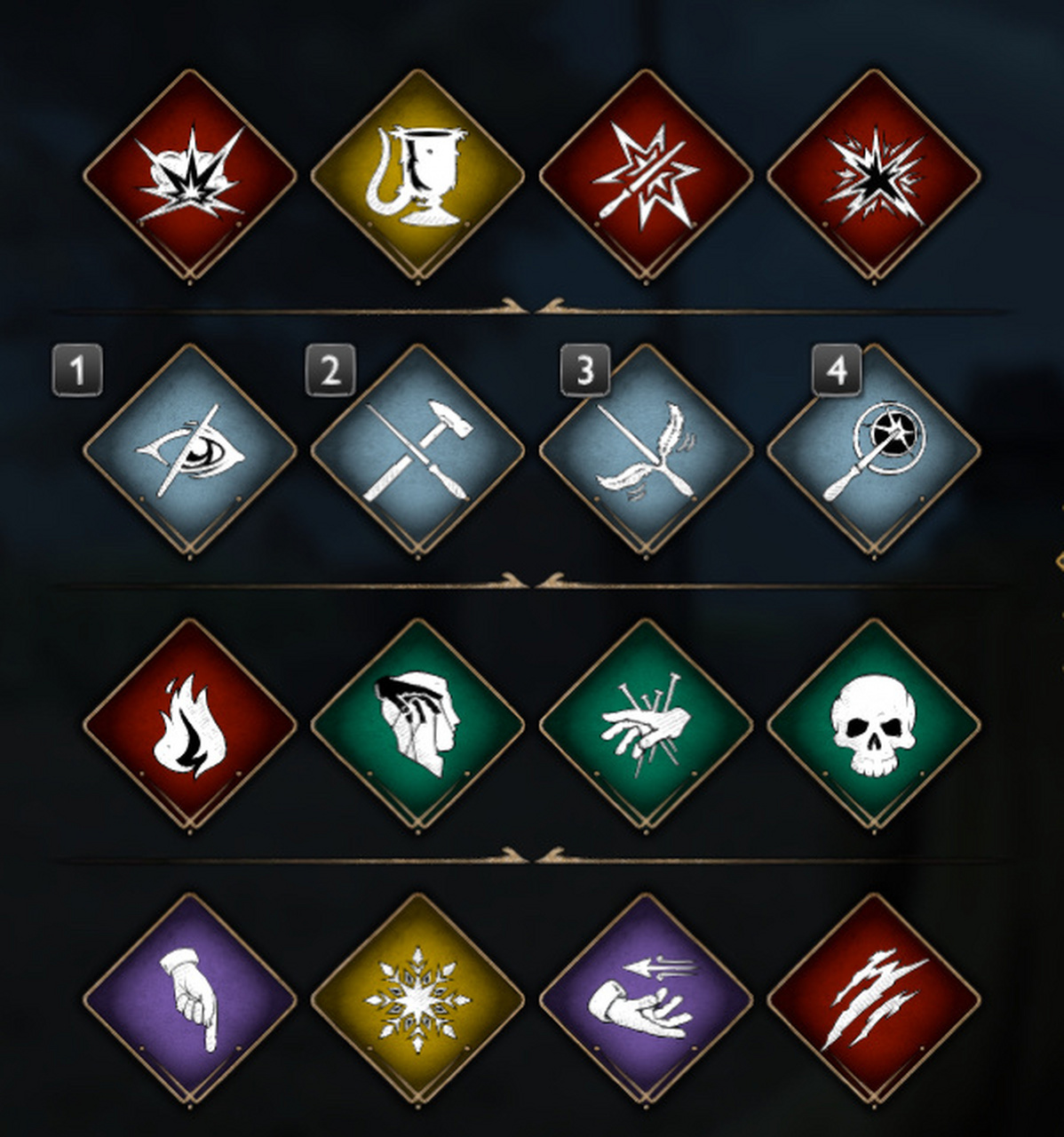 霍格沃茨之遗 技能组分享 上述是个人常用的技能组