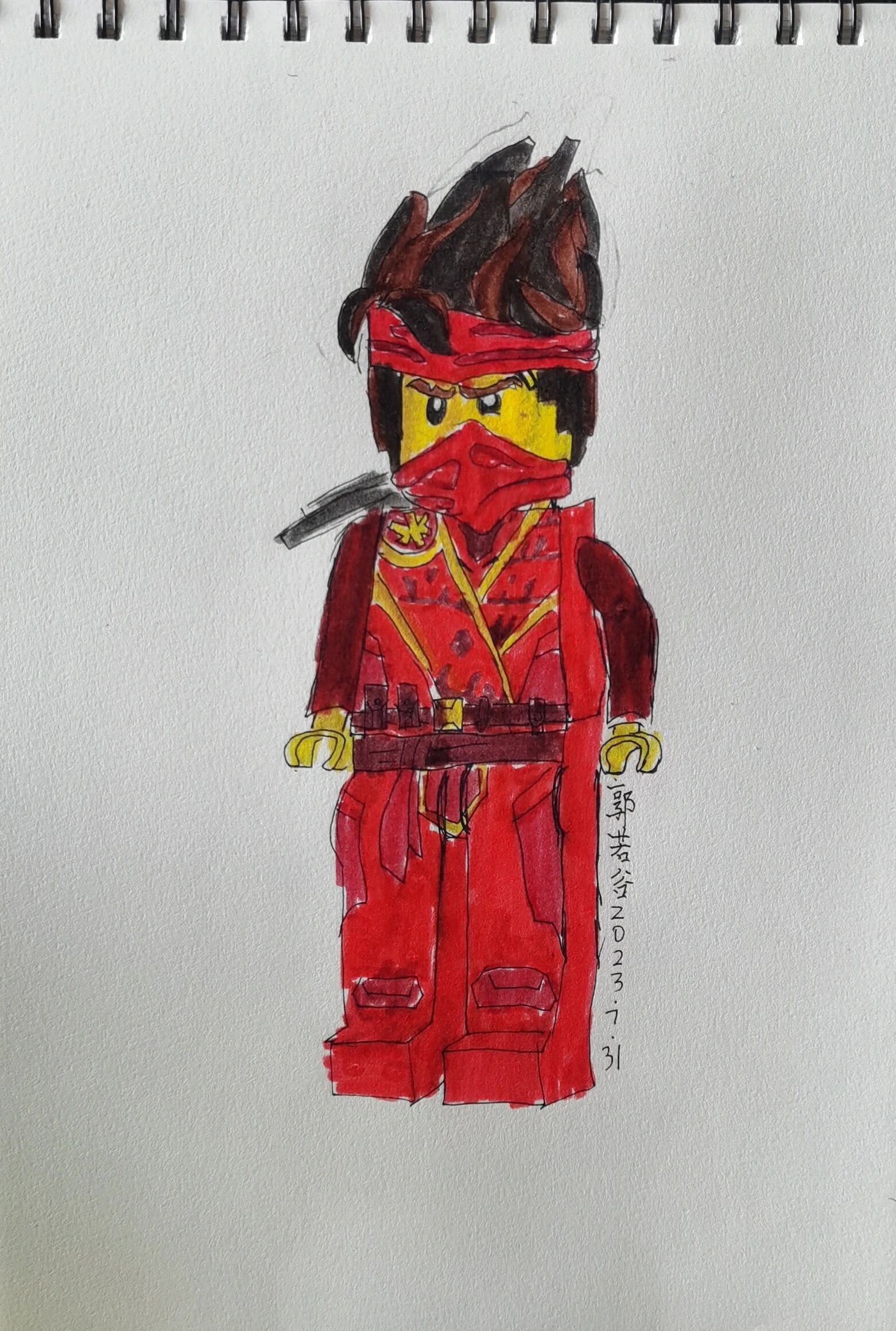 画幻影忍者32—凯