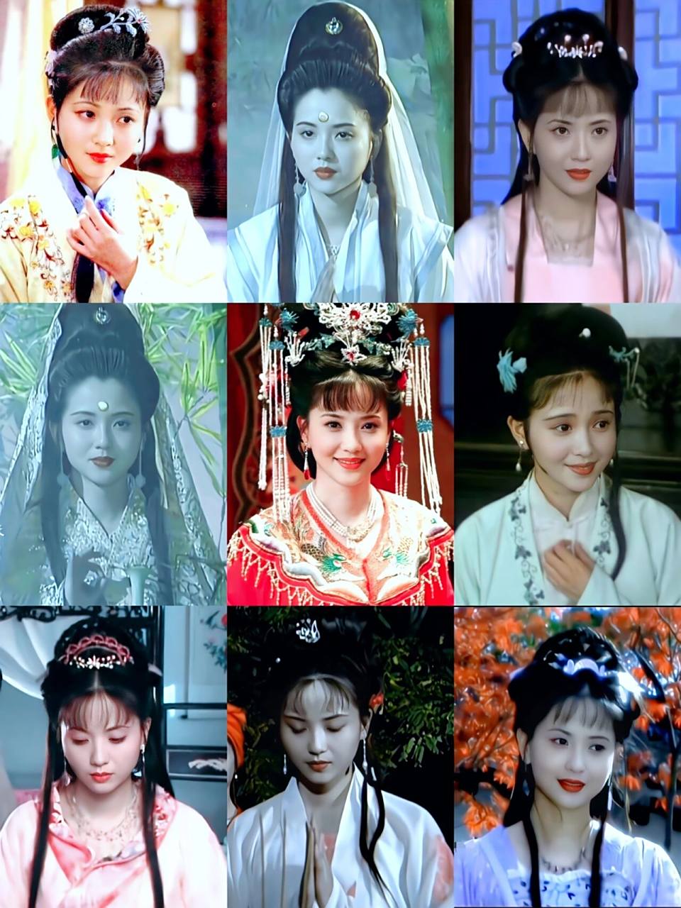 【旧时光古装女子·温婉如玉—陶慧敏】 (林黛玉,崔莺莺,妙善观音)