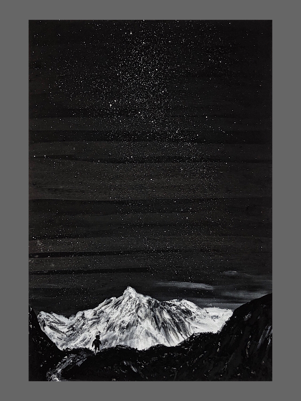 油画棒|黑色系列·壁纸