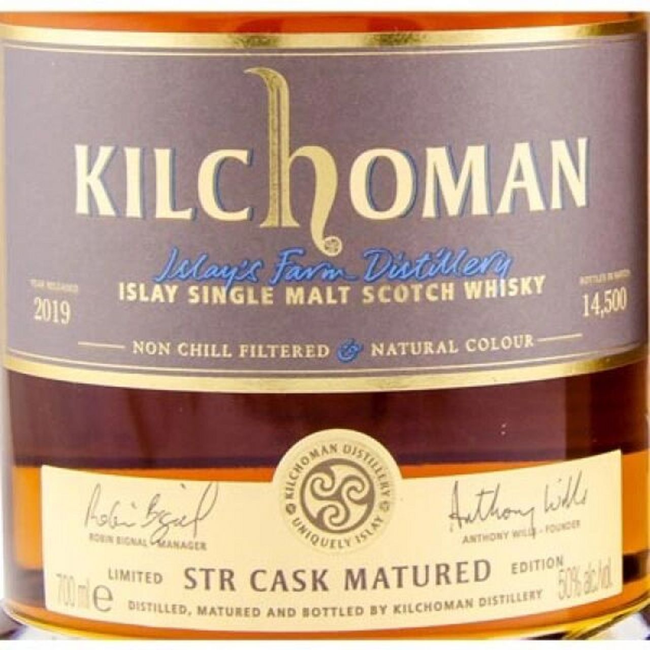 齐侯门str红酒桶单一麦芽苏格兰威士忌 kilchoman str cask matured