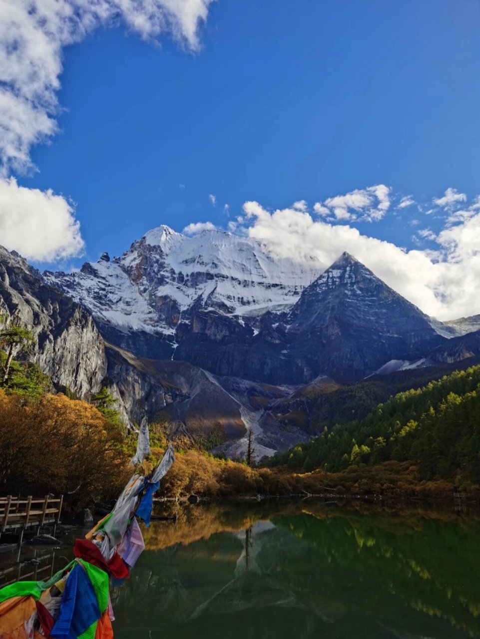 稻城亚丁三神山|看图识山 稻城亚丁三神山,整理了一下去年国庆出游的