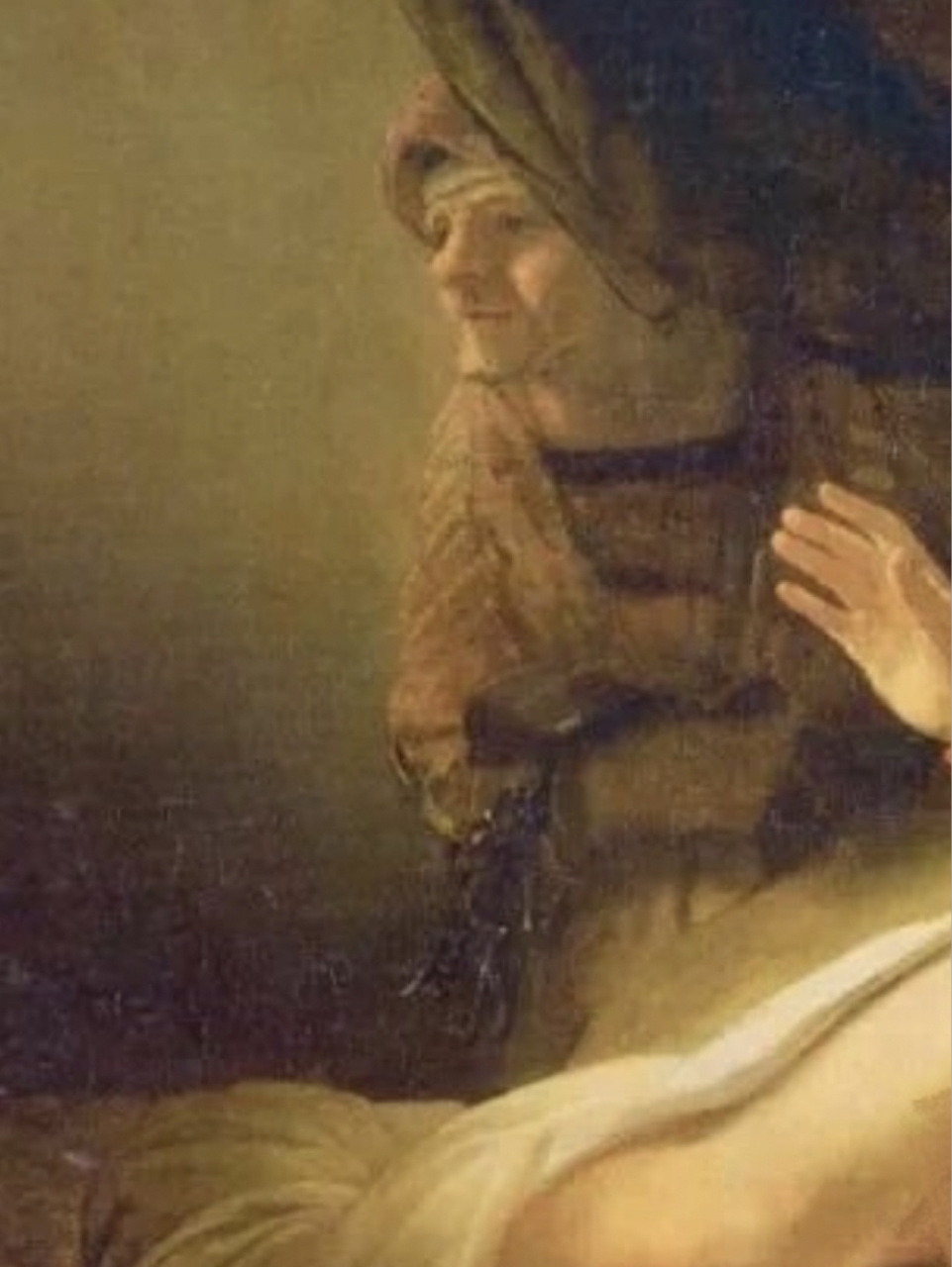 今天你看画了吗|达娜厄—伦勃朗 96 伦勃朗的《达娜厄》画中的