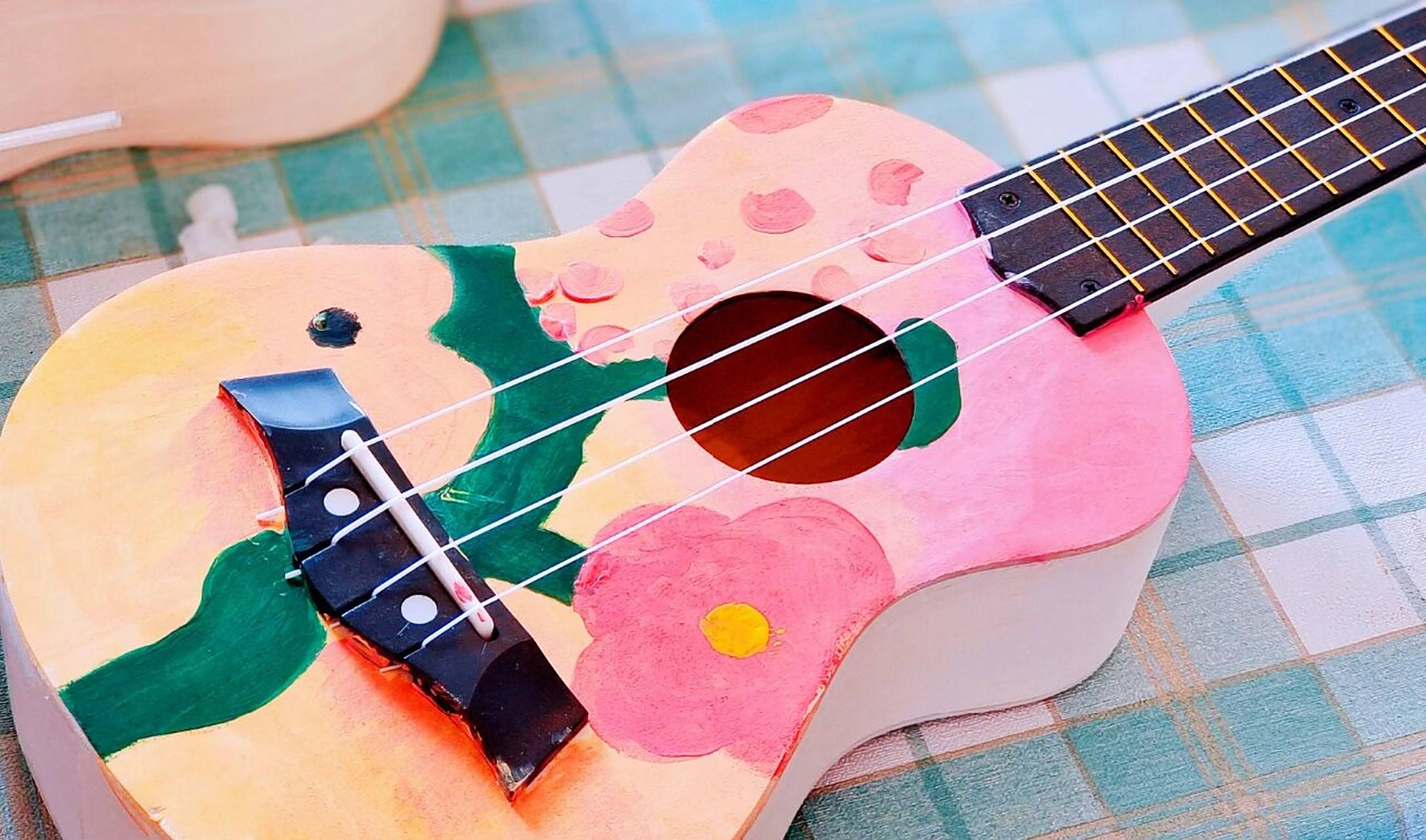 活动|尤克里里彩绘94diy 尤心筑梦92悦染琴韵 把春意96画进音符