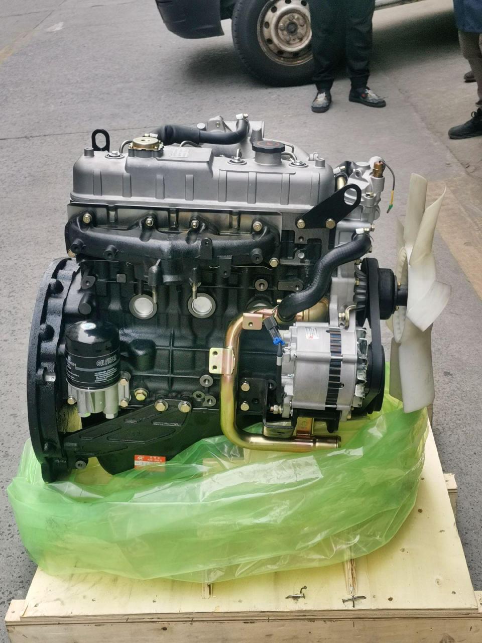 五十铃4jb1叉车发动机总成