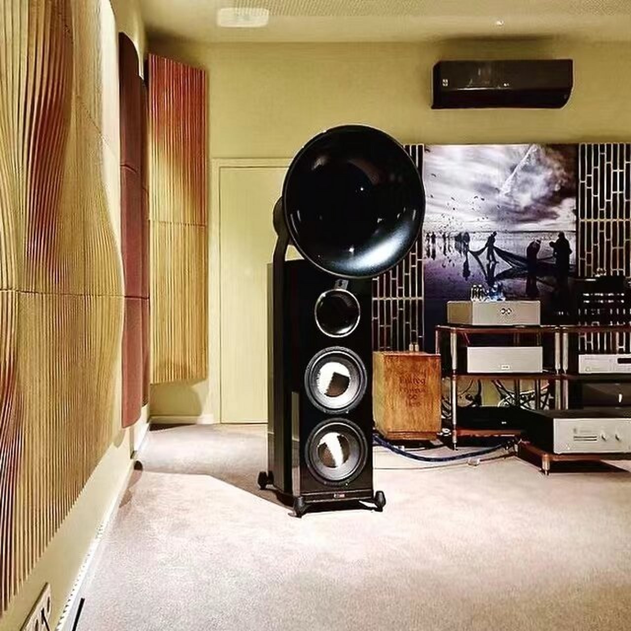 现代号角喇叭的典范—德国喇叭花 duo gt 技术:新一代duo gt使用200mm